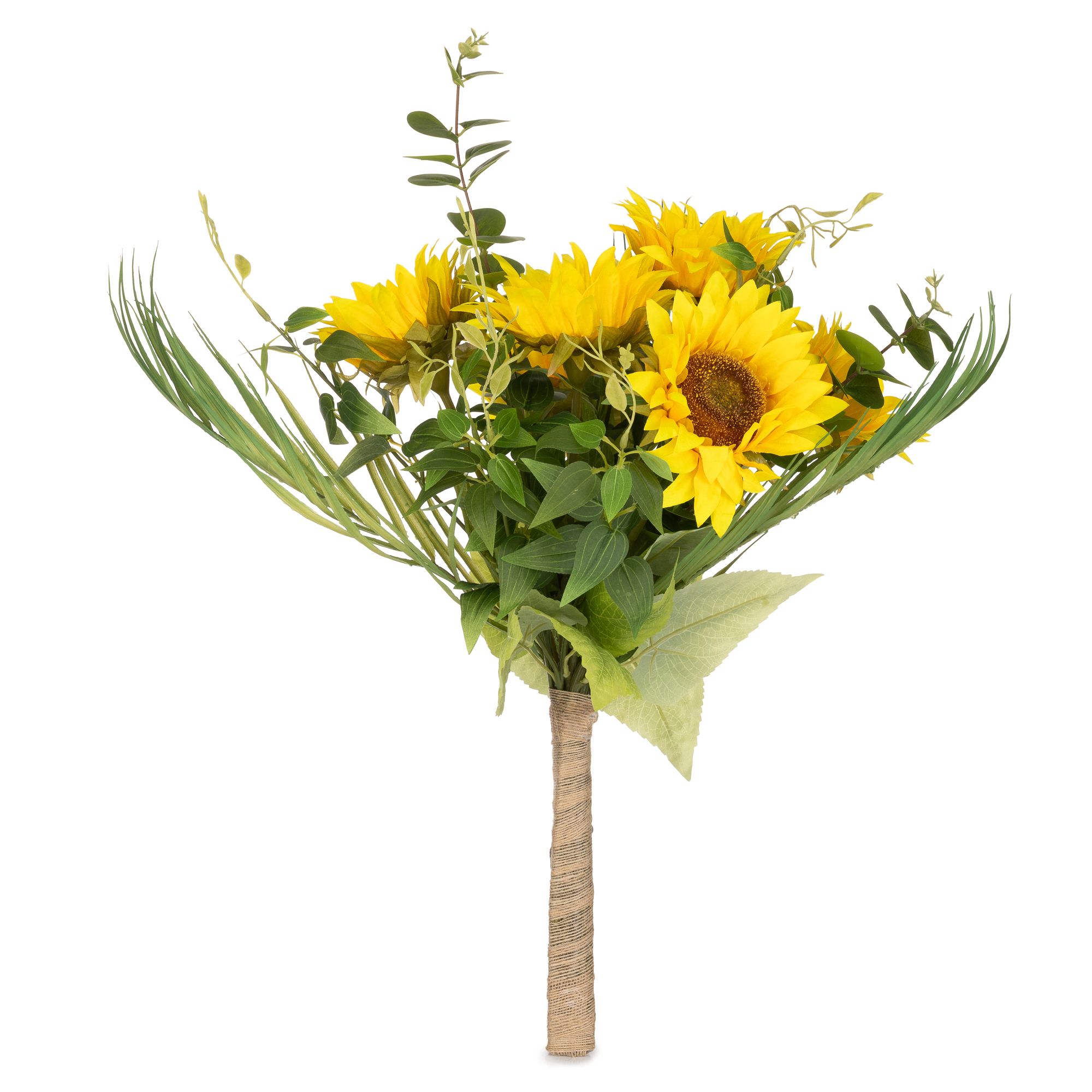 ABELLA Flora künstl. Bouquet Sonnenblumen Höhe 60cm