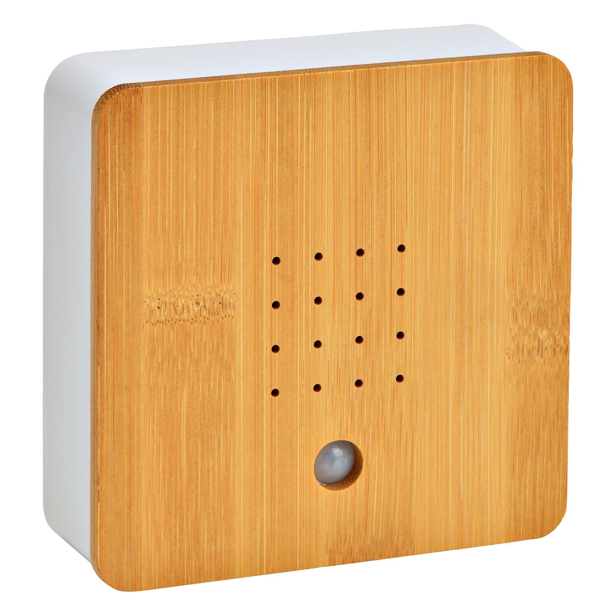 WURM Soundbox Vogelgesang mit Bambusfront Maße 12x12x4cm