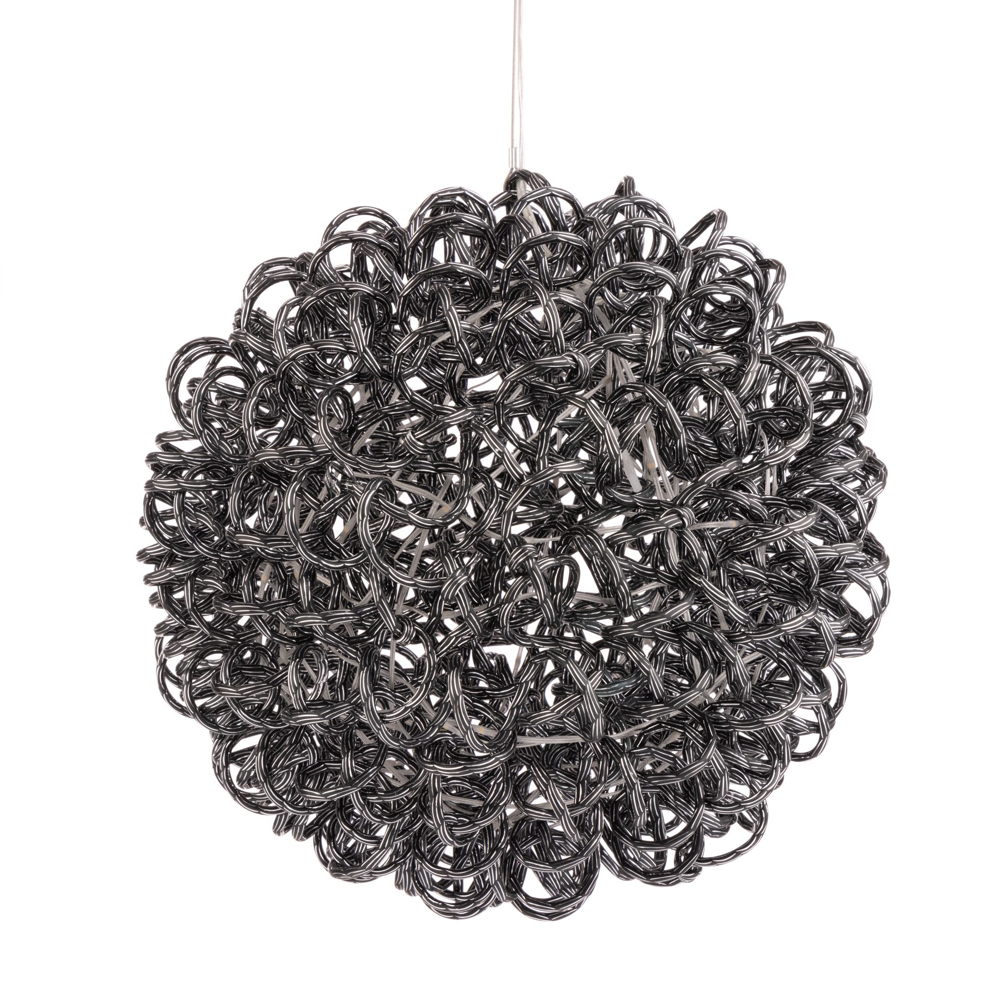 LUMIDA Xmas LED-Metalldekoration 8 Funktionen,100 LEDs Timer, Ø 35cm outdoorgeeignet