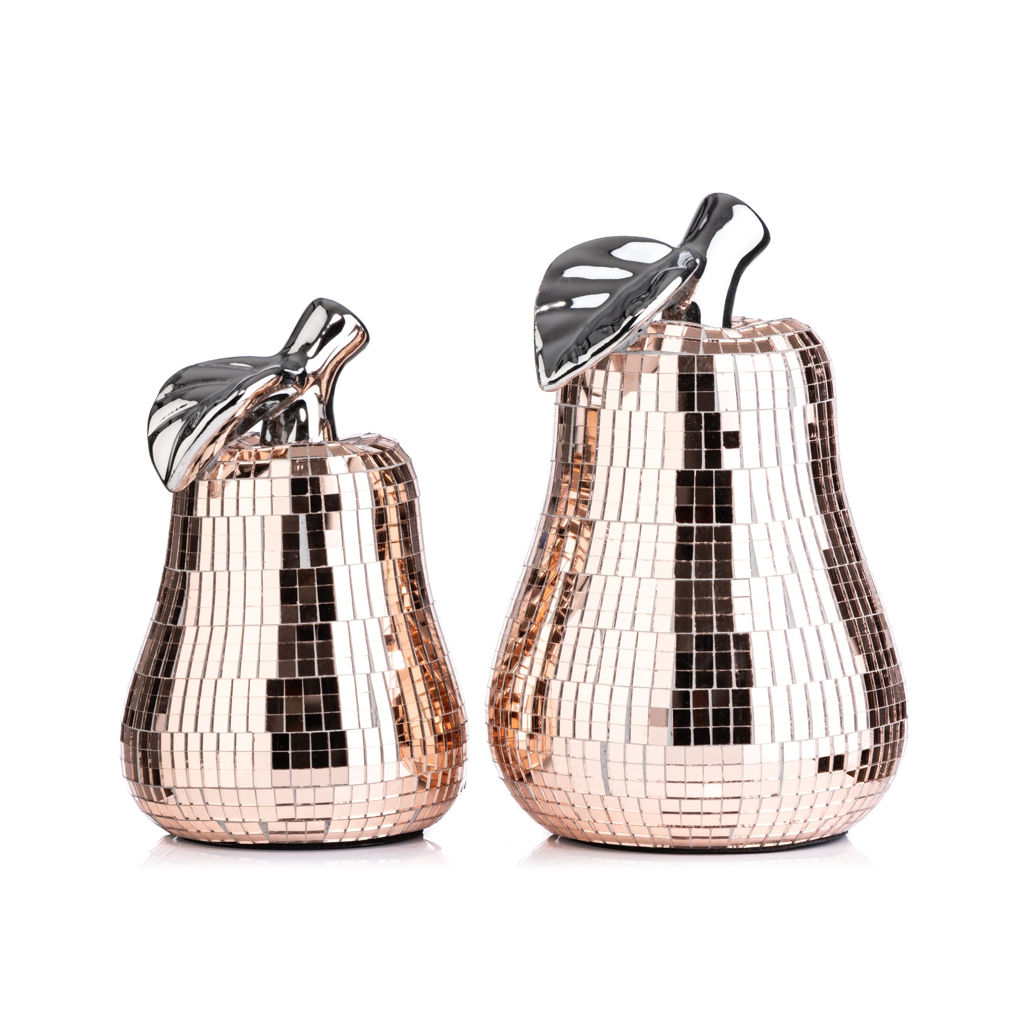 ABELLA Casa 2 Deko-Früchte Diskokugel-Optik Keramik Farb-/Designauswahl