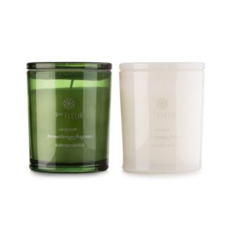 PUR FLEUR 2er-Set Duftkerzen Lavender & Vanilla Brenndauer je ca. 50h