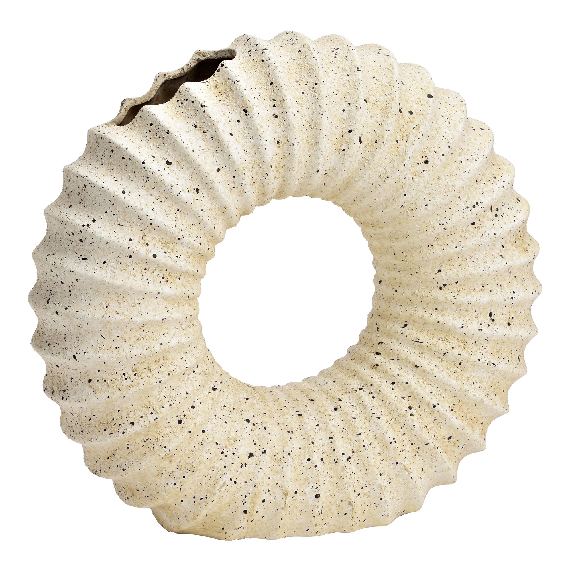 PUR FLEUR Keramikvase elegantes Design ca. 25x23x9cm