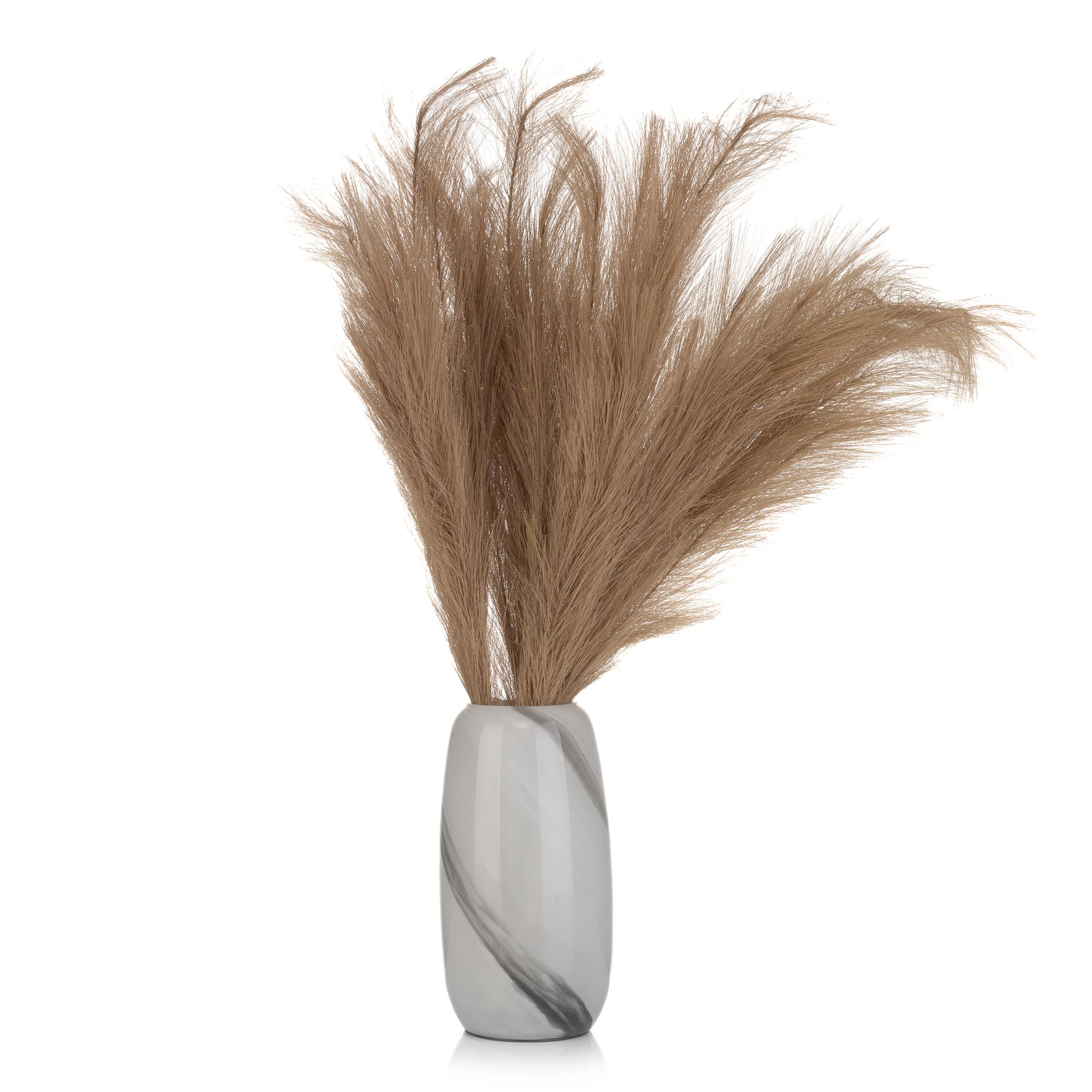 LUMIDA Casa LED-Vase inkl. Pampasgras 6h-Timerfunktion Höhe 60cm