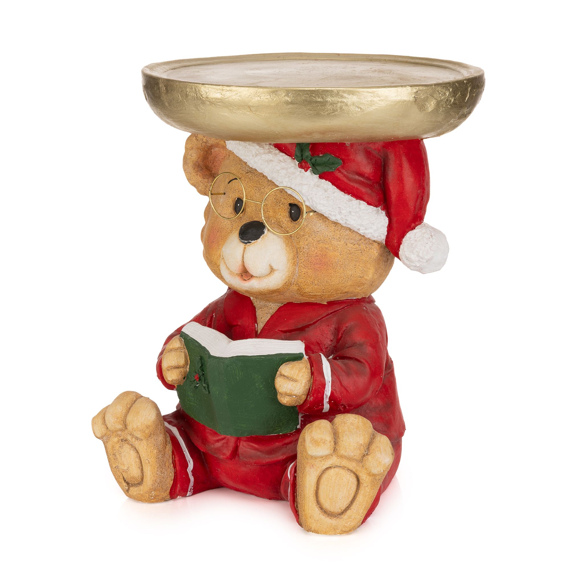 LUMIDA Xmas Beistelltisch Figur inkl. 6 LEDs outdoorgeeignet H. 48cm, Ø ca. 38cm