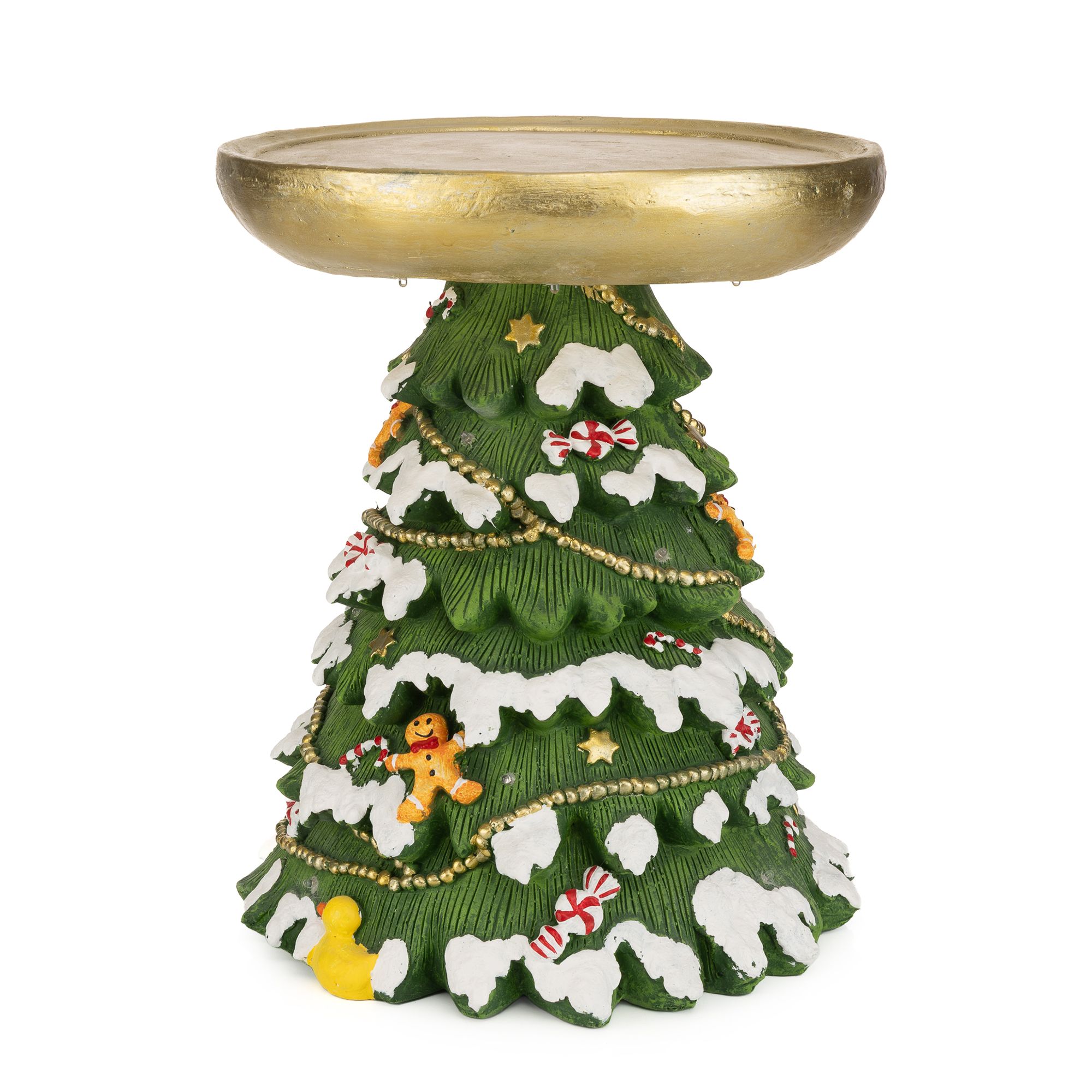 LUMIDA Xmas Beistelltisch Figur inkl. 6 LEDs outdoorgeeignet H. 48cm, Ø ca. 38cm