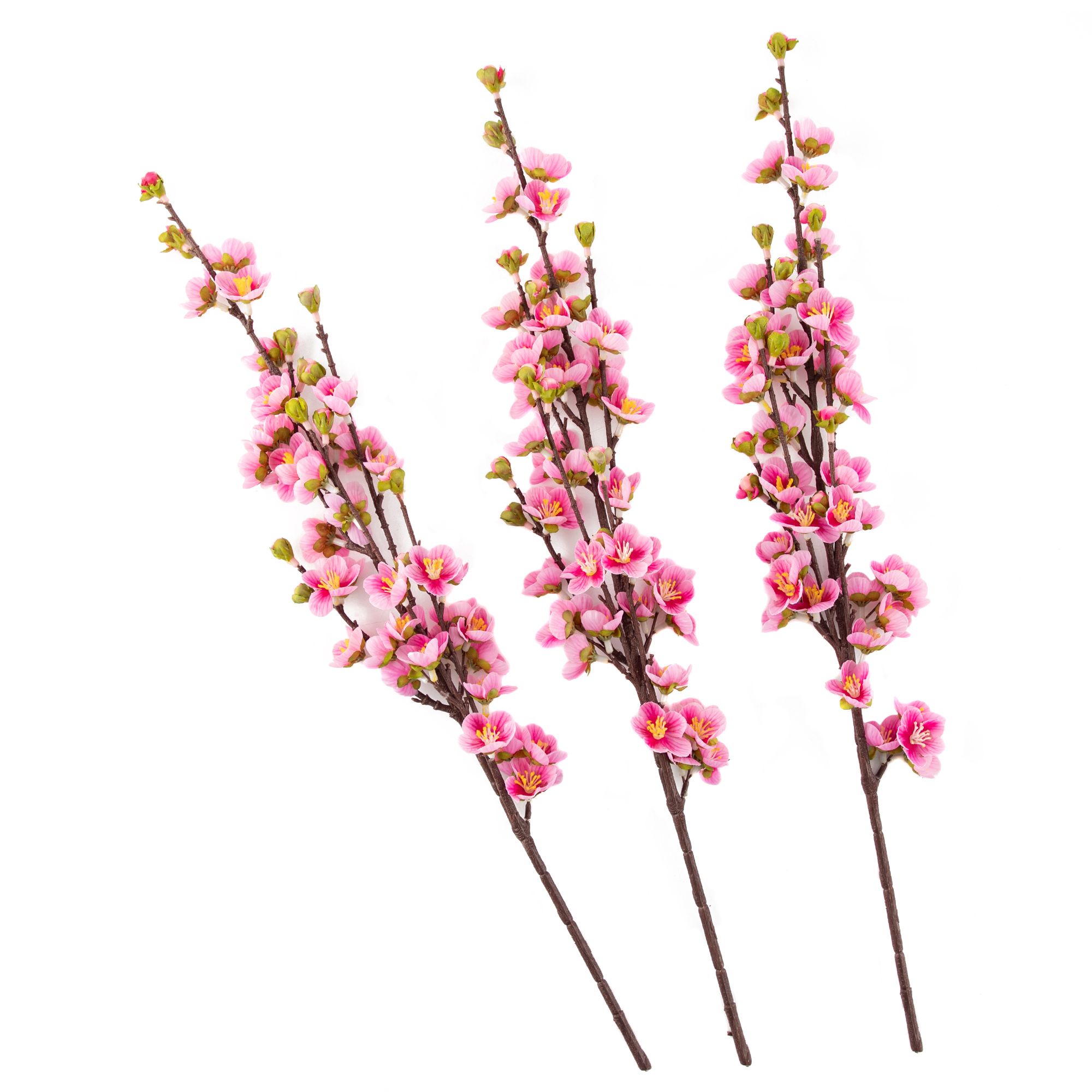 ABELLA Flora künstl. Kirschblüten natürliche Haptik dekorativ Höhe 60cm, 3er-Set