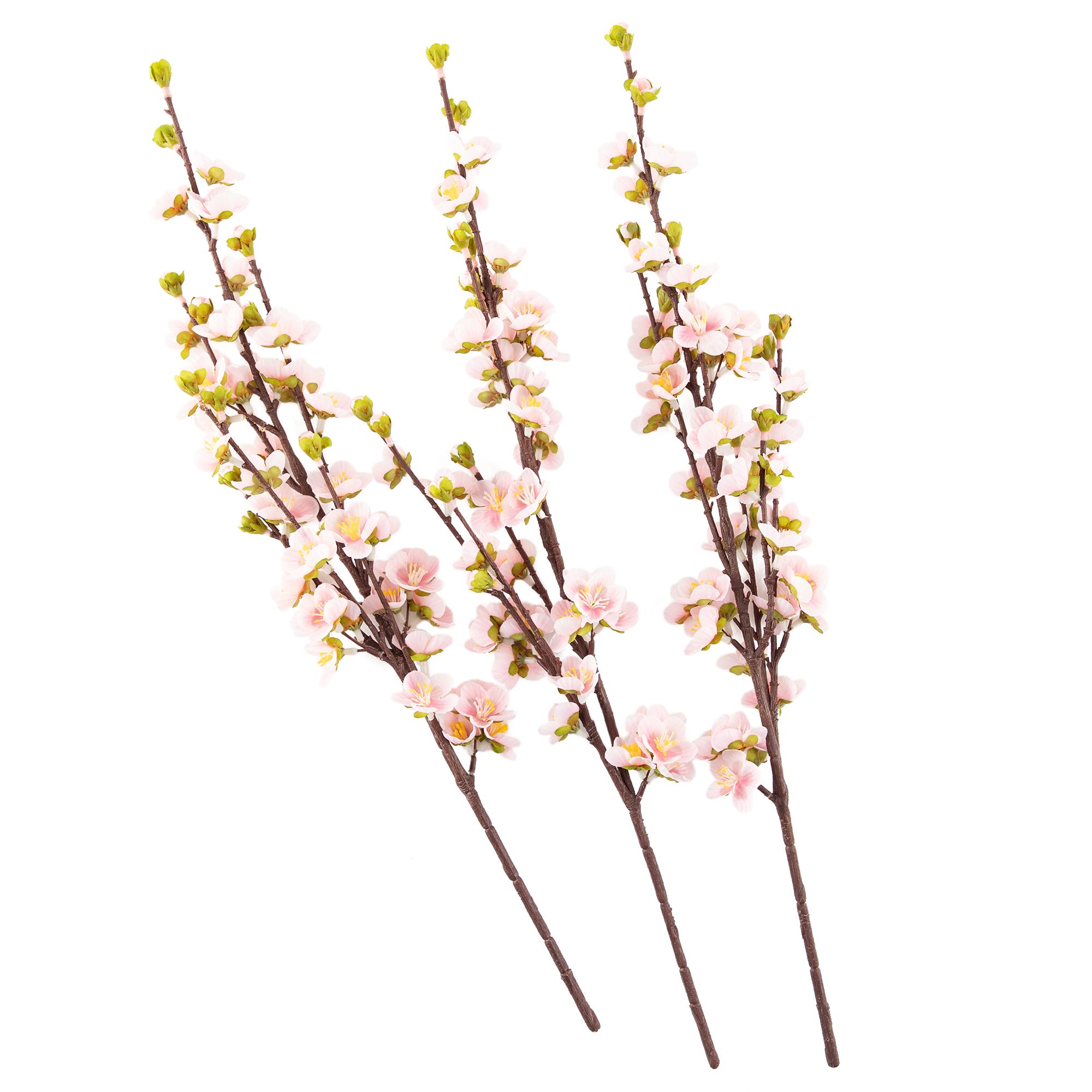 ABELLA Flora künstl. Kirschblüten natürliche Haptik dekorativ Höhe 60cm, 3er-Set