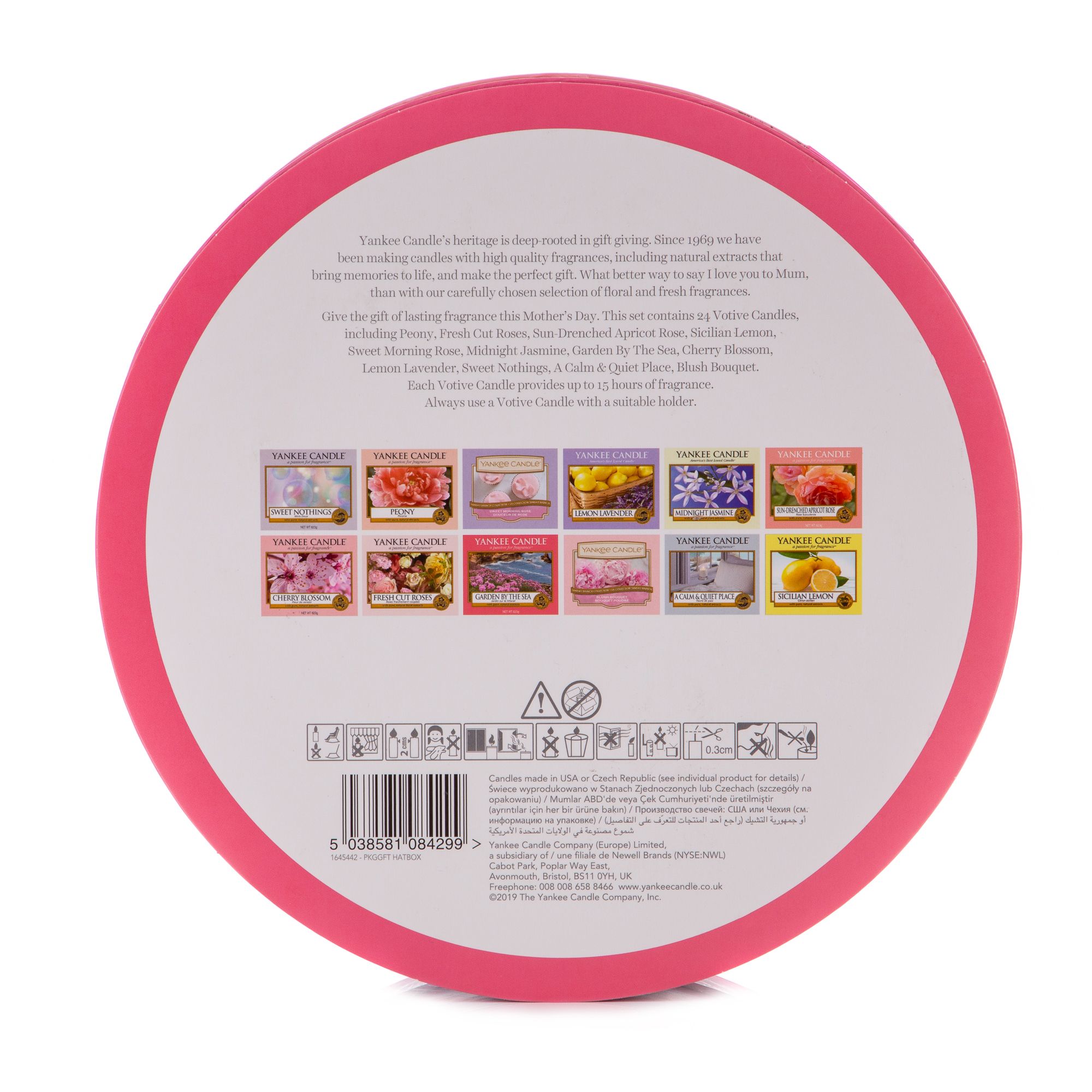 YANKEE CANDLE® DuftkerzenSet 24 Votivkerzen Brenndauer je 15 Std. inkl