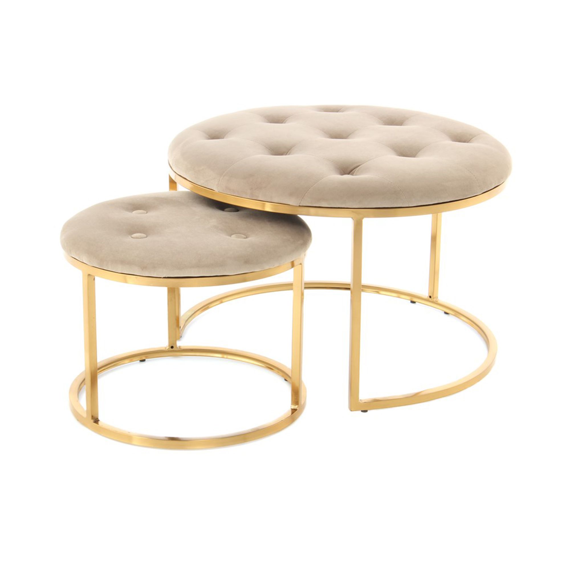 KAYOOM Hocker BECKY 825 2er-Set ca. 40x32x40cm