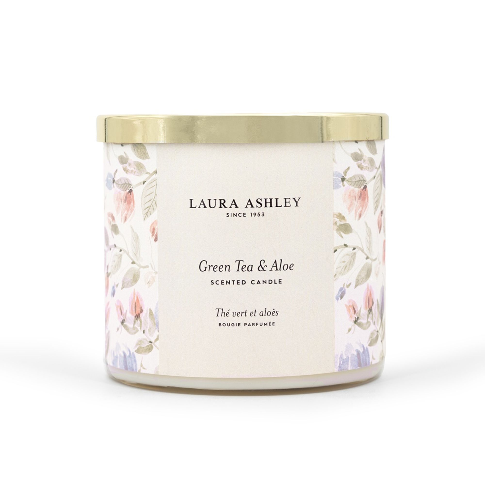 LAURA ASHLEY Duftkerze im Glas 3 Dochte bis 60h Brenndauer 400g