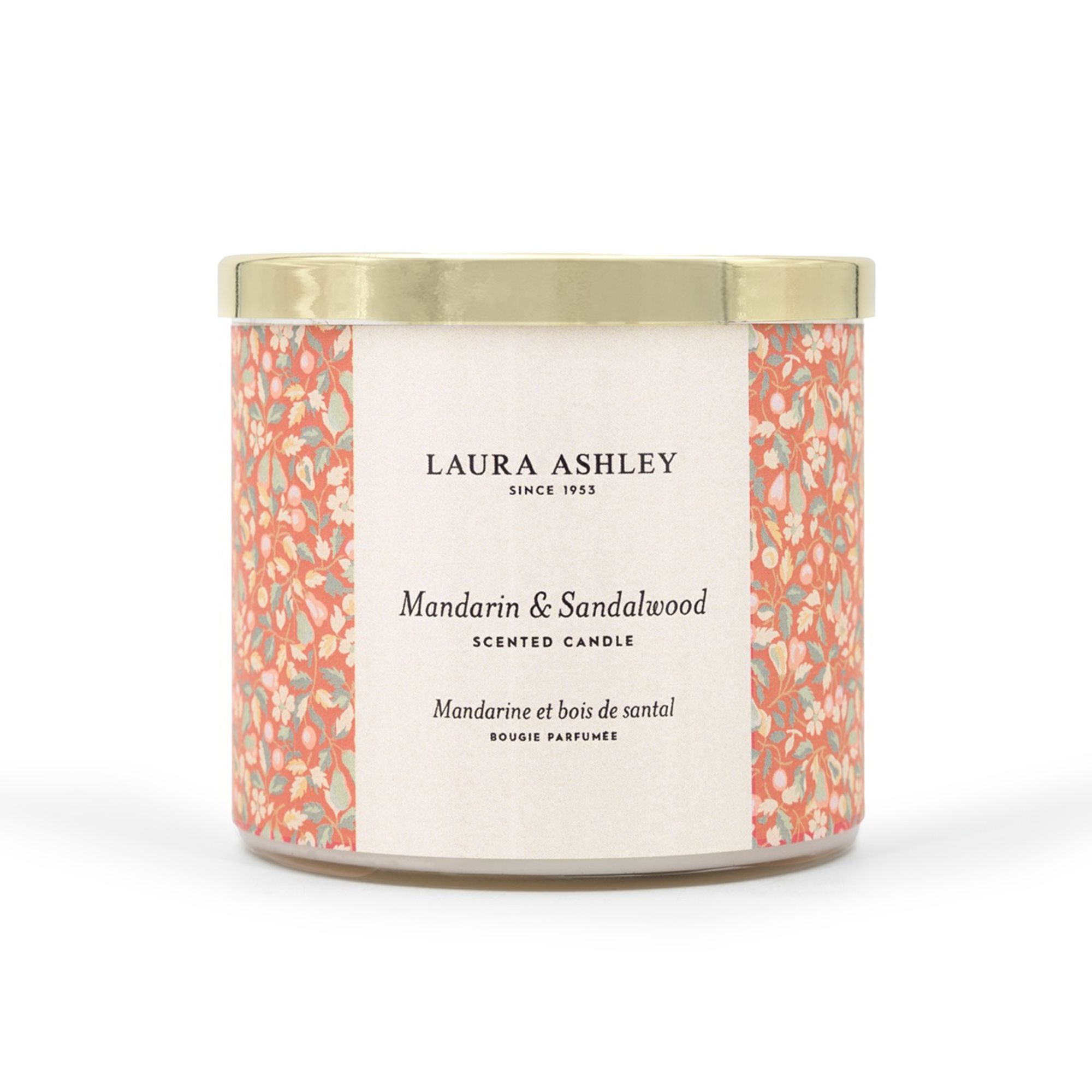 LAURA ASHLEY Duftkerze im Glas 3 Dochte bis 60h Brenndauer 400g