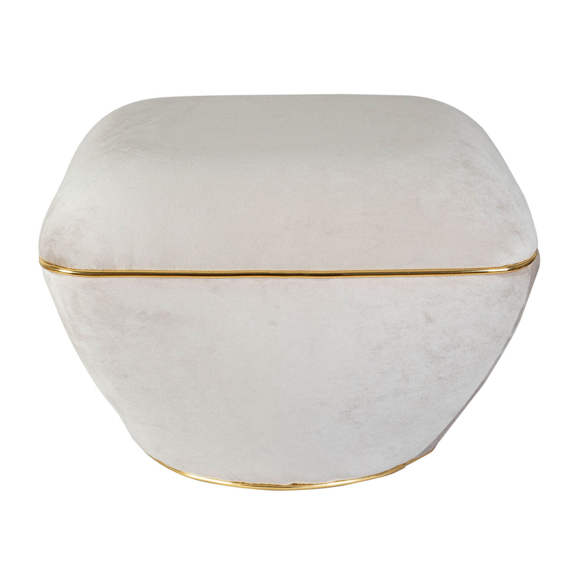 KAYOOM Hocker CONTESSA Stoffbezug ca. 60x60x42,5cm