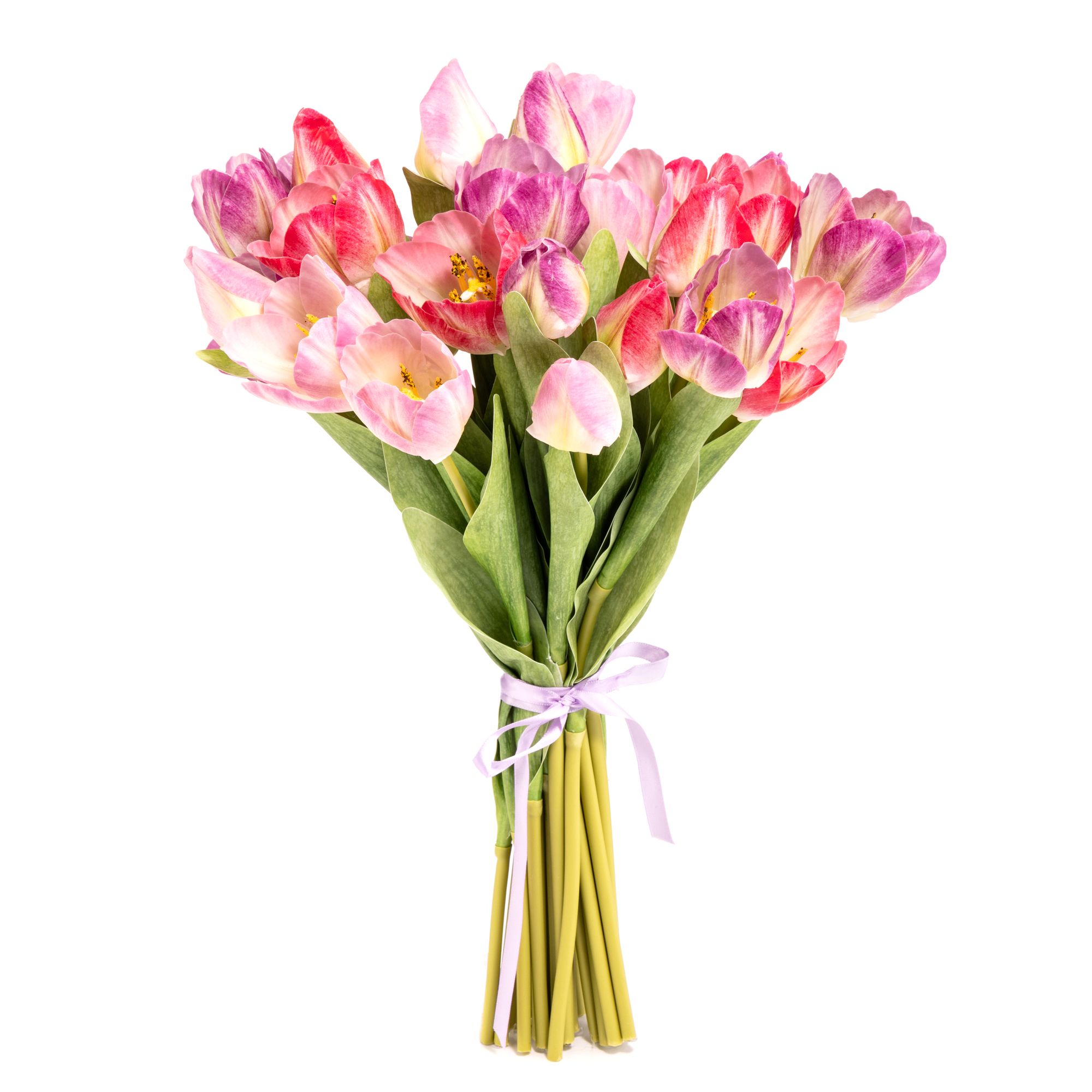 ABELLA Flora Geschenkbouquet künstliche Blumen in Floristen-Papier Ø ca. 28cm, H.ca.45cm