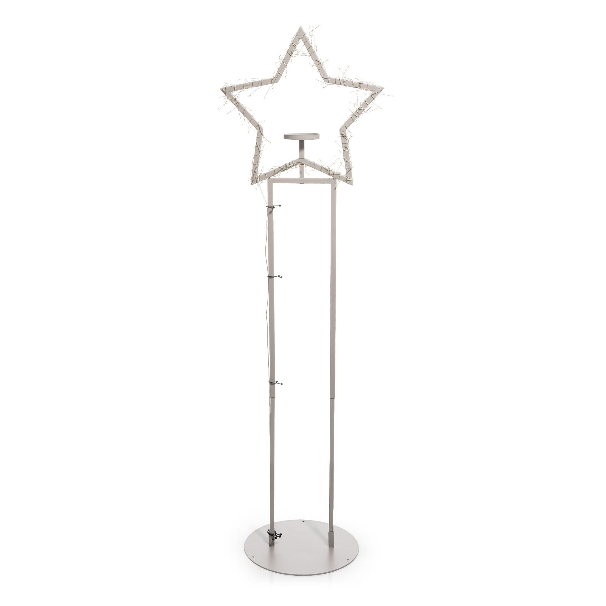 LUMIDA Xmas 6in1 LED-Dekoständer multifunktional 150 LEDs, outdoor Höhe ca. 125cm