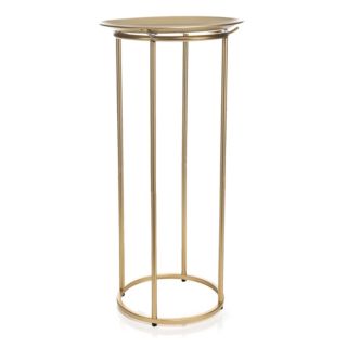 ABELLA Xmas Ständer & Dekoteller für Metallkranz Höhe 73cm, Ø 35cm