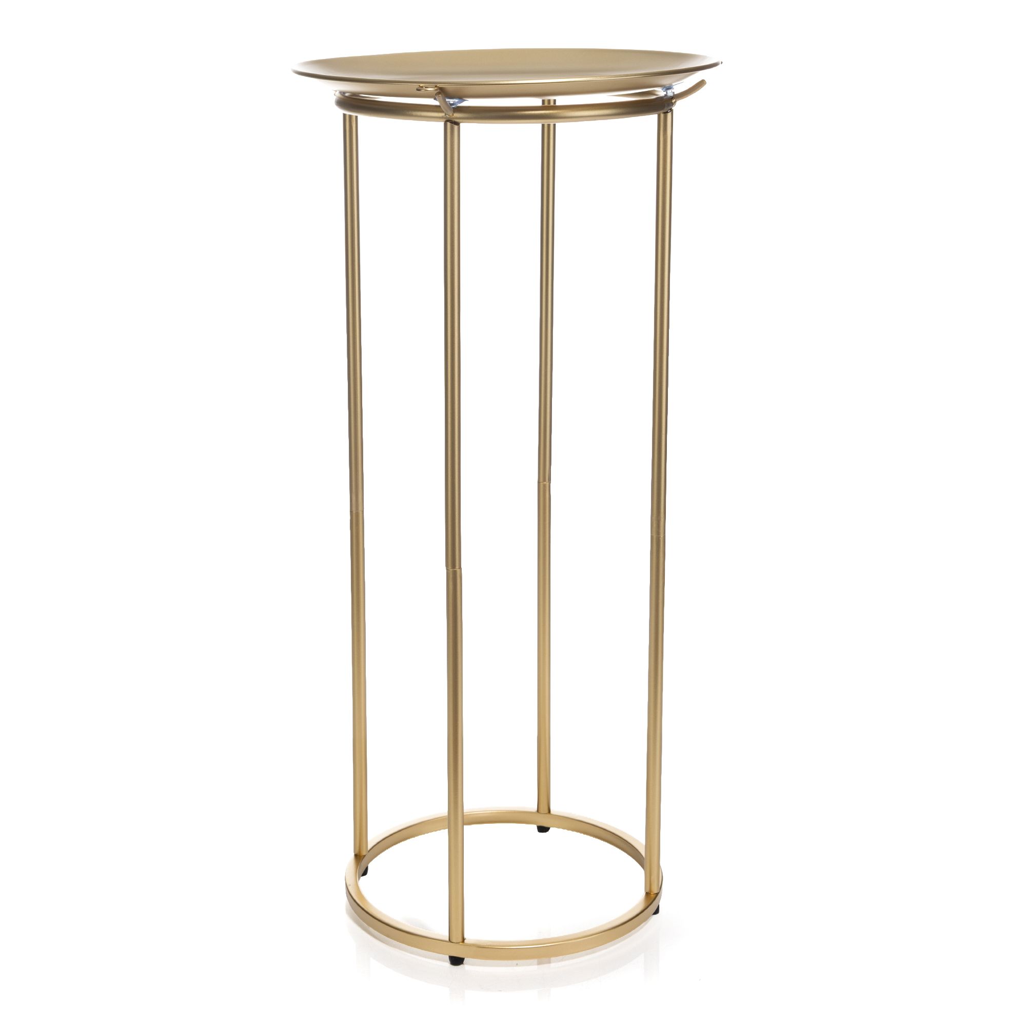 ABELLA Xmas Ständer & Dekoteller für Metallkranz Höhe 73cm, Ø 35cm