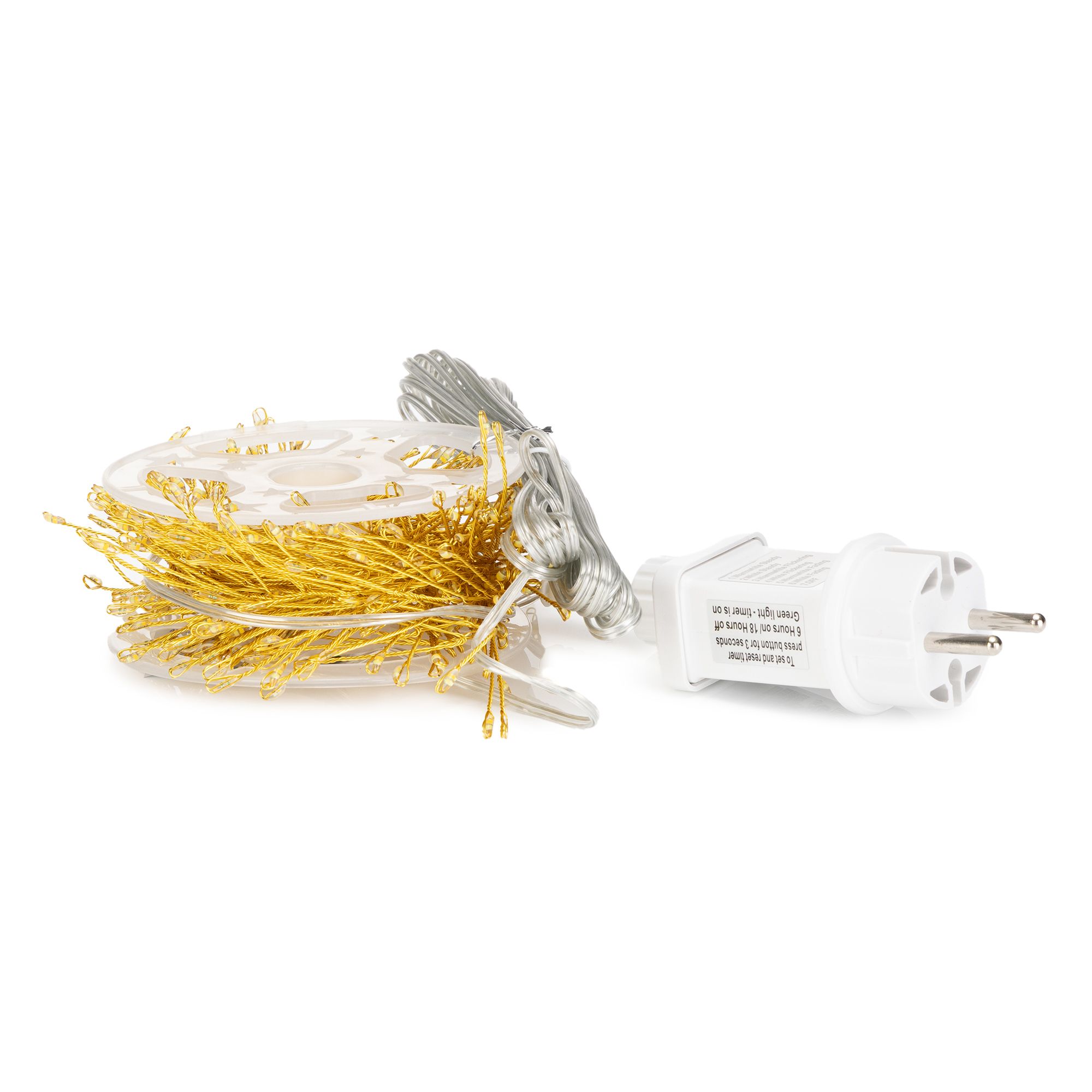 LUMIDA Xmas LED-Lichterkette Aufbewahrungsrolle outdoorgeeignet Längenauswahl