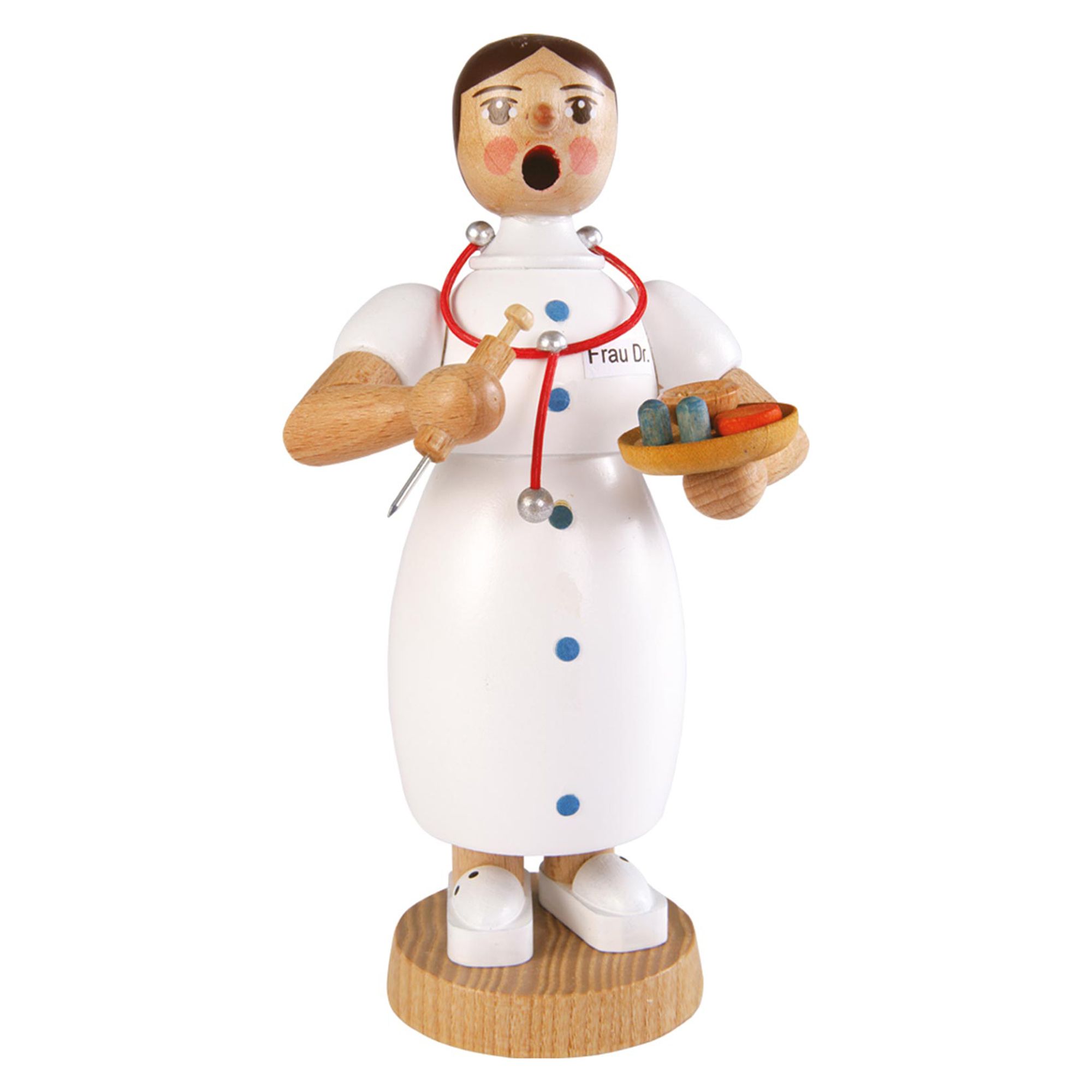 GLÄSSER SEIFFEN Räuchermännchen inkl. Räucherkerzen Starter-Set Höhe ca. 18cm