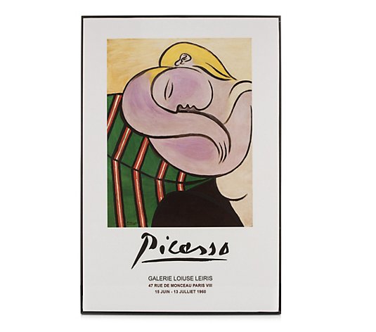 my HOME stories Wandbild Picasso Gemälde bunt inkl. Rahmen 41x61x2,5cm