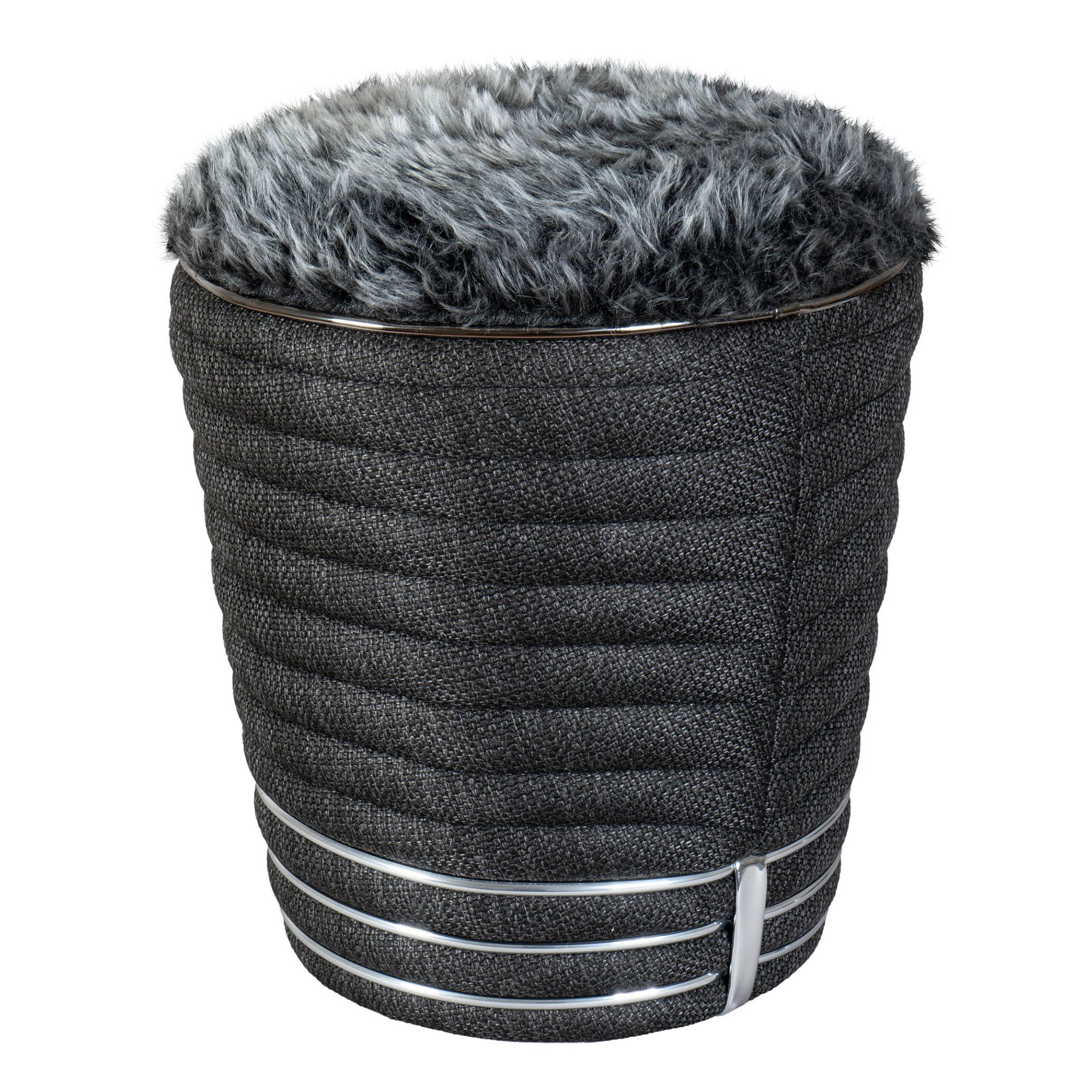 KAYOOM Hocker DORIC Stoffbezug ca. 42x42x50cm