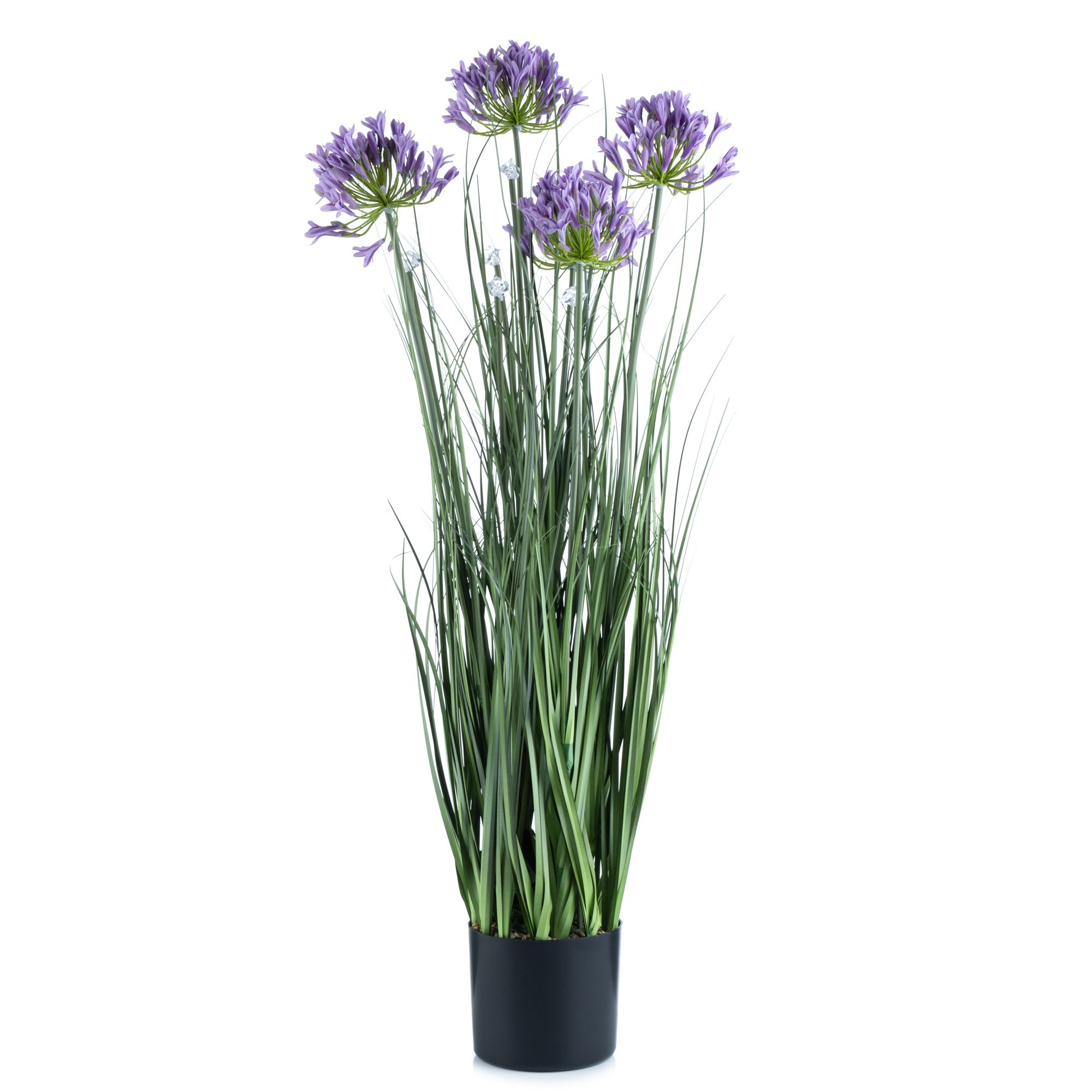 LUMIDA Flora künstl. XL-Pflanze outdoorgeeignet beleuchtet, Timer Fernbedienung