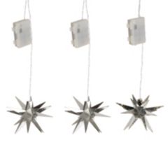 LUMIDA Xmas 3 LED-Dekosterne warmweiß/Farbwechsel outdoorgeeignet Farb-/Größenauswahl