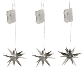 LUMIDA Xmas 3 LED-Dekosterne warmweiß/Farbwechsel outdoorgeeignet Farb-/Größenauswahl