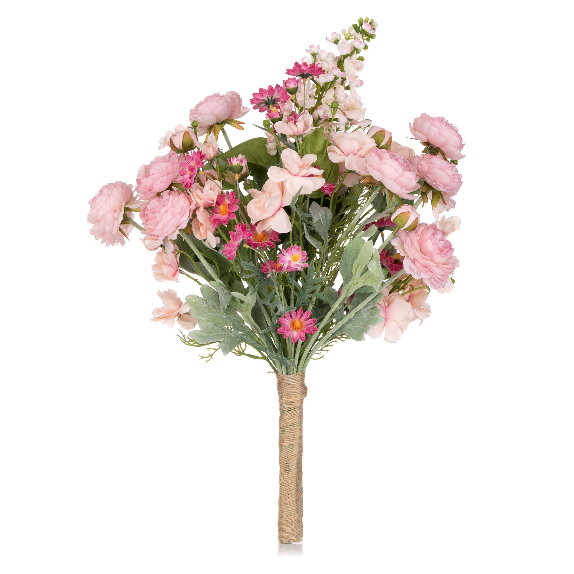 ABELLA Flora künstl. Bouquet prächtiger Blütenmix Farbauswahl Höhe 60cm