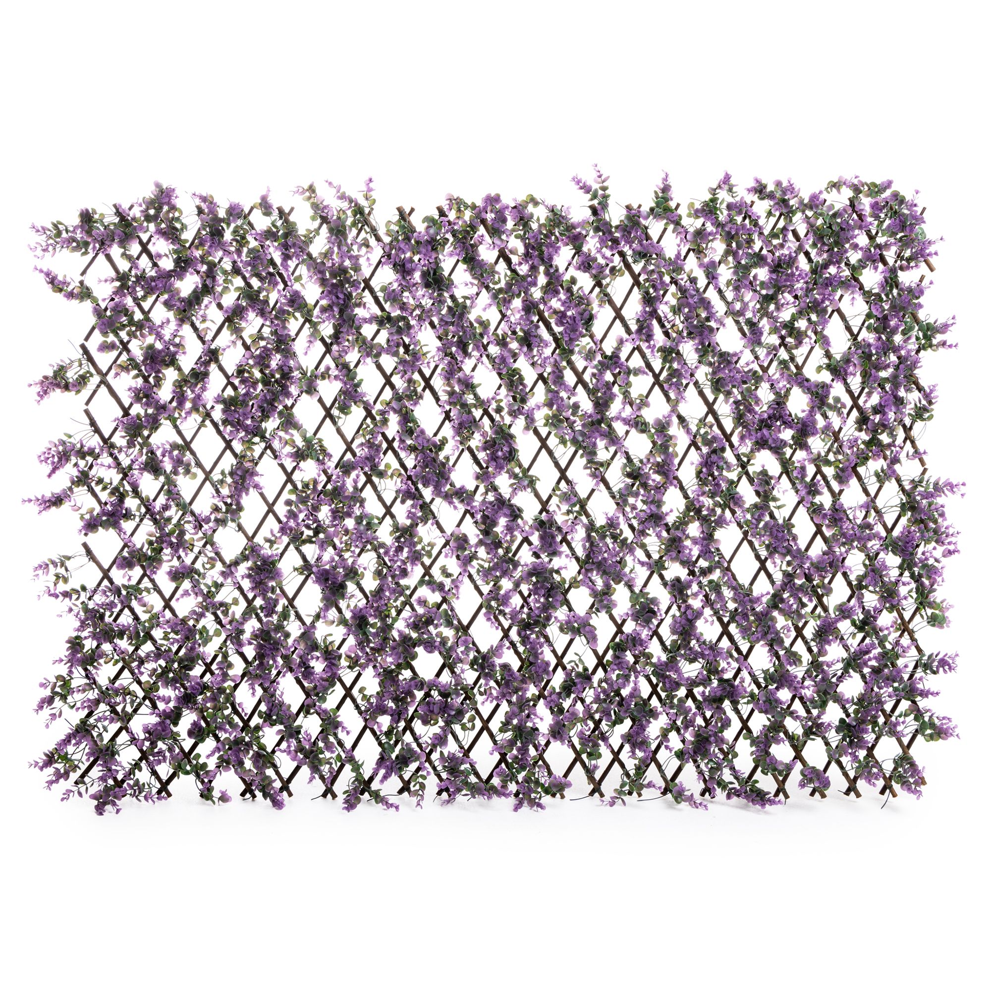 ABELLA Flora Sichtschutzzaun outdoorgeeignet flexibel ausziehbar dichte Blätterpracht