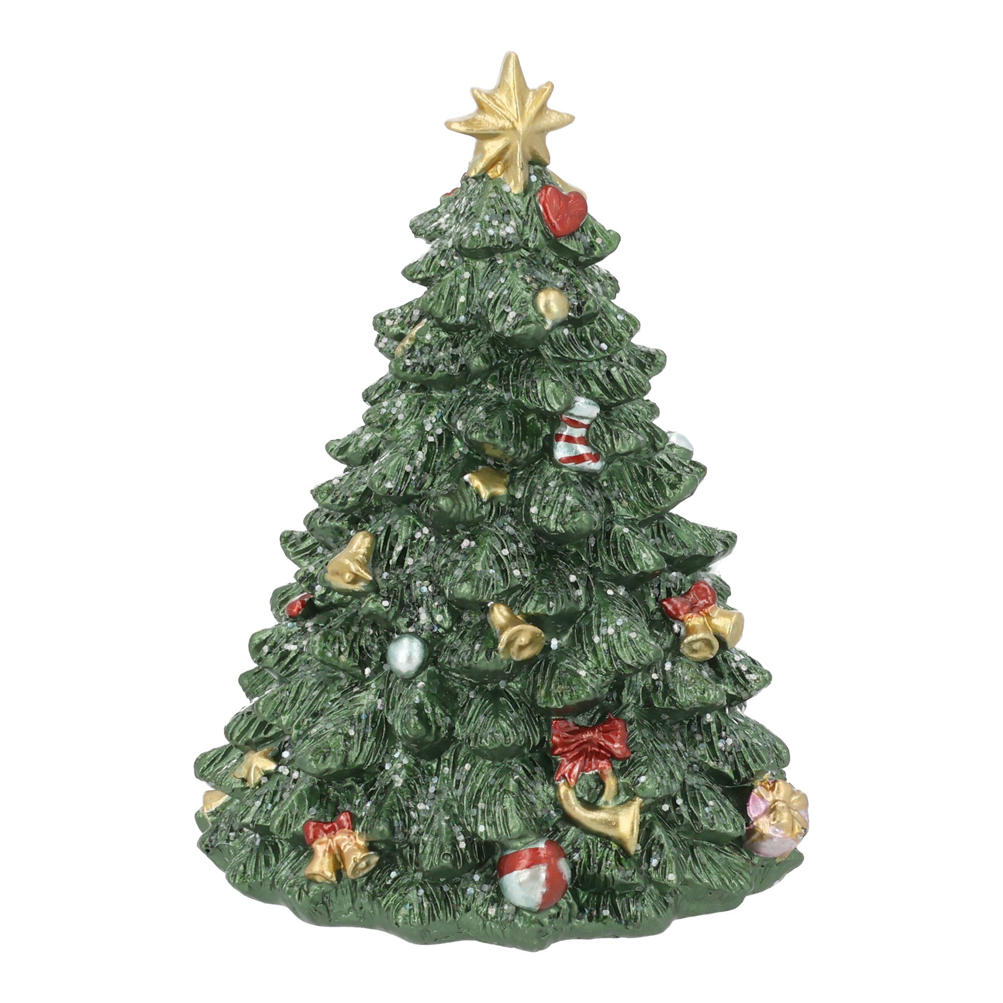 WURM Spiehluhr Tannenbaum mit Aufziehfunktion Höhe 15cm