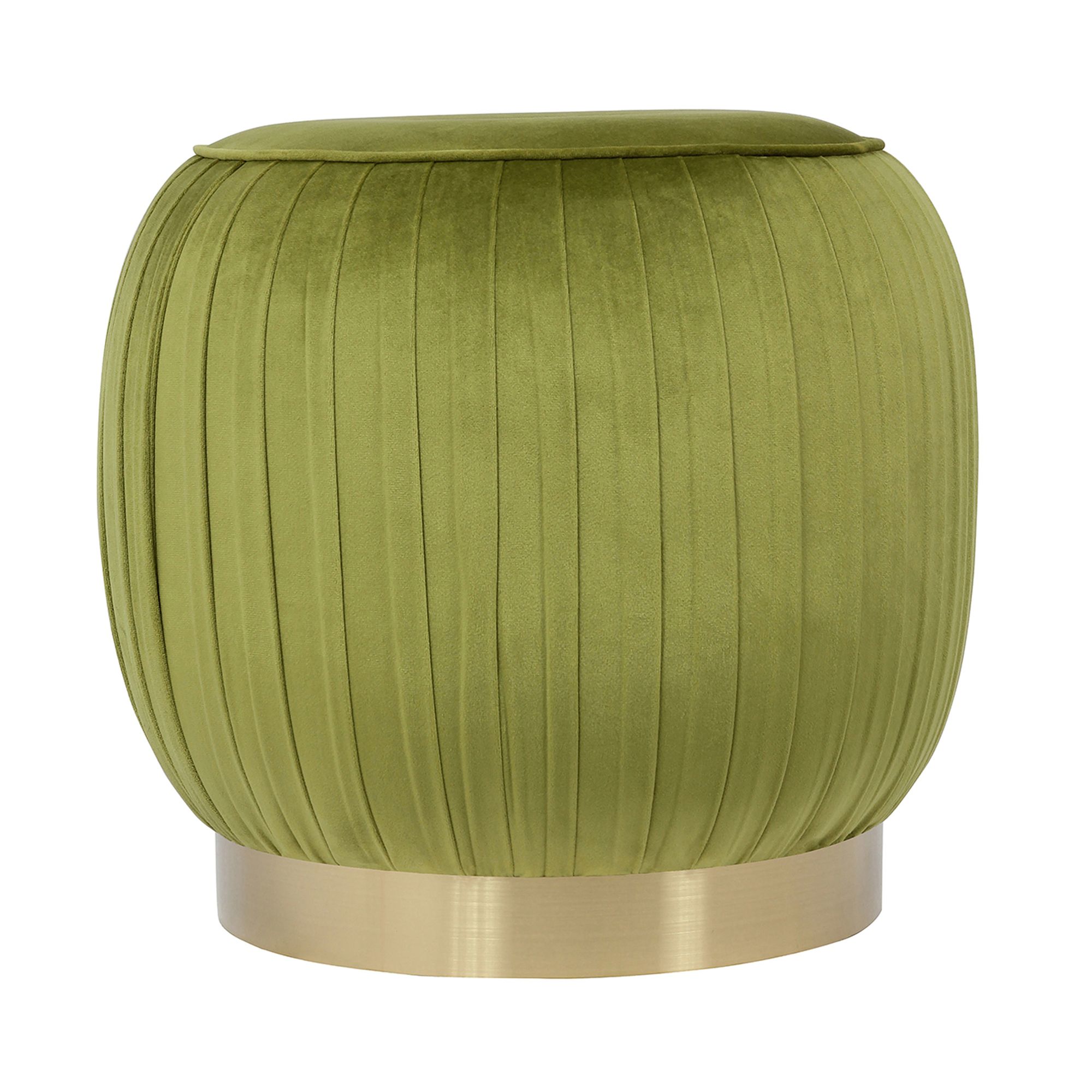 KAYOOM Hocker Lyla Samtbezug Höhe 42cm