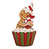 ABELLA Xmas 4 Weihnachtsfiguren Cupcake-Optik Polyresin Höhe ca. 13cm, 1 of 1