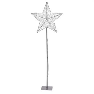 LUMIDA Xmas 2in1 LED-Dekostern zum Stellen & Hängen weiße & bunte LEDs outdoorgeeignet