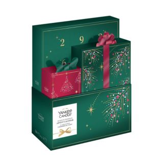 YANKEE CANDLE® Adventskalender 24 Duft-Teelichte & 1 Teelicht-Halter versch. Düfte