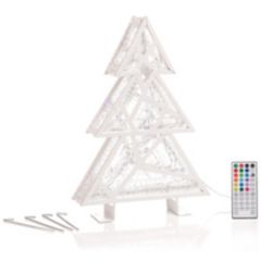 LUMIDA Xmas Design-Dekobaum Acryl-Design 37 Leuchtfunktionen, FB. outdoorgeeignet