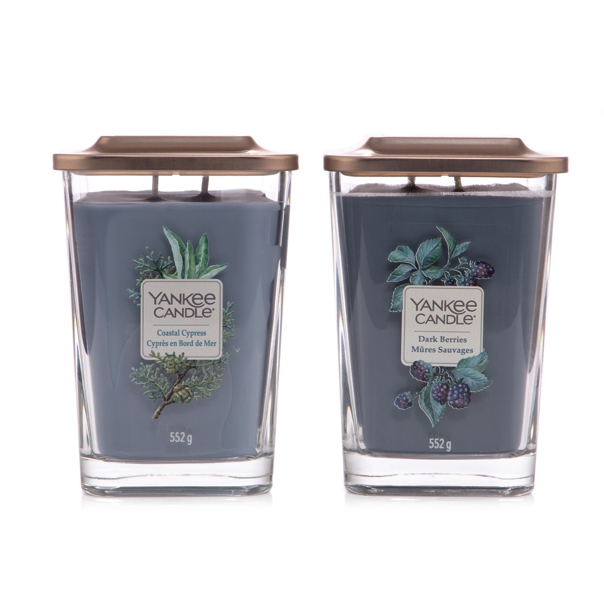 YANKEE CANDLE® DuftkerzenSet Elevation Collection Brenndauer je 6580h