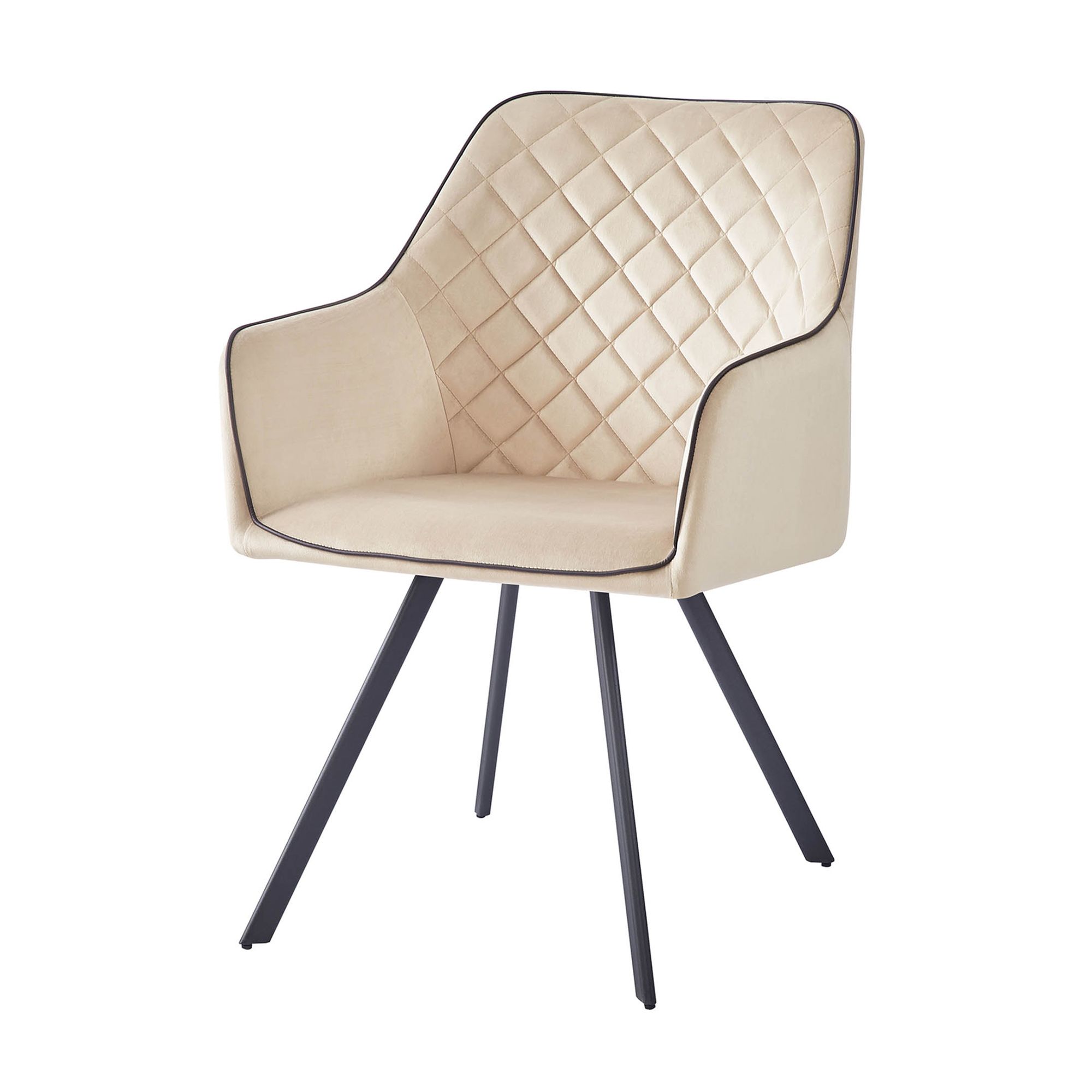 KAYOOM Samt-Stuhl AMBER belastbar bis 130kg ca. 85x58x64,5cm