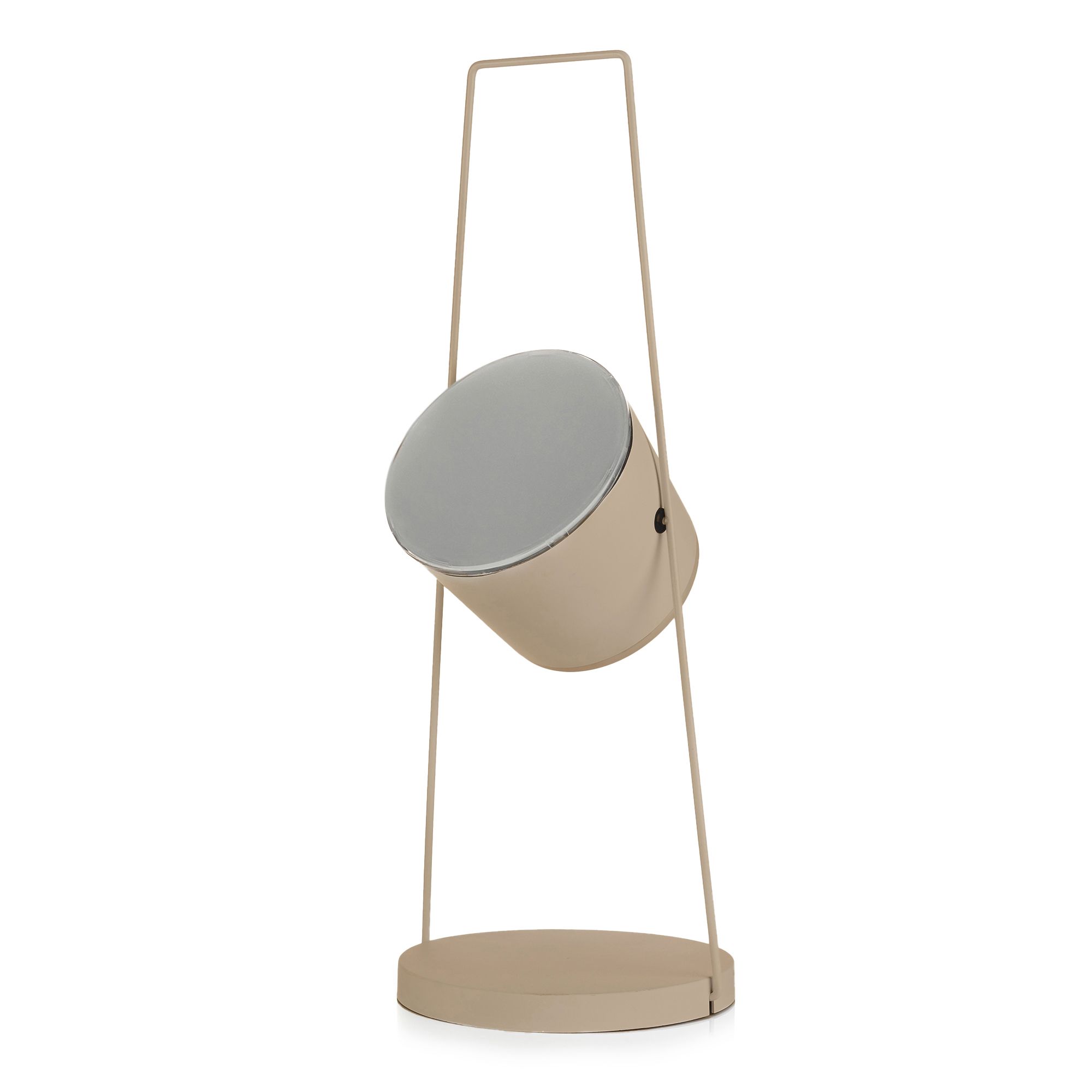 LUMIDA Garden Solar-Leuchte Spotlight schwenkbar USB-C Ladeoption Höhe 56cm