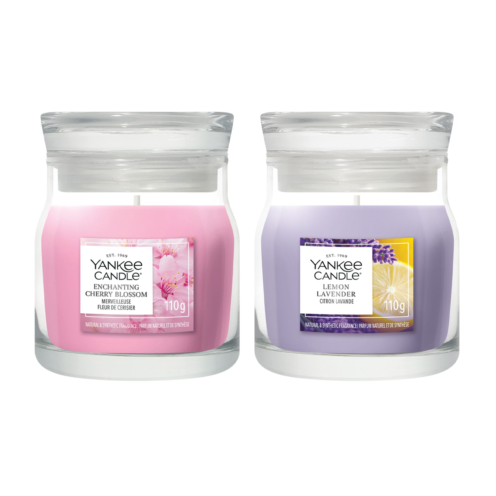 YANKEE CANDLE® Duftkerzen-Set Signature Line 2x Small Jar je 110g