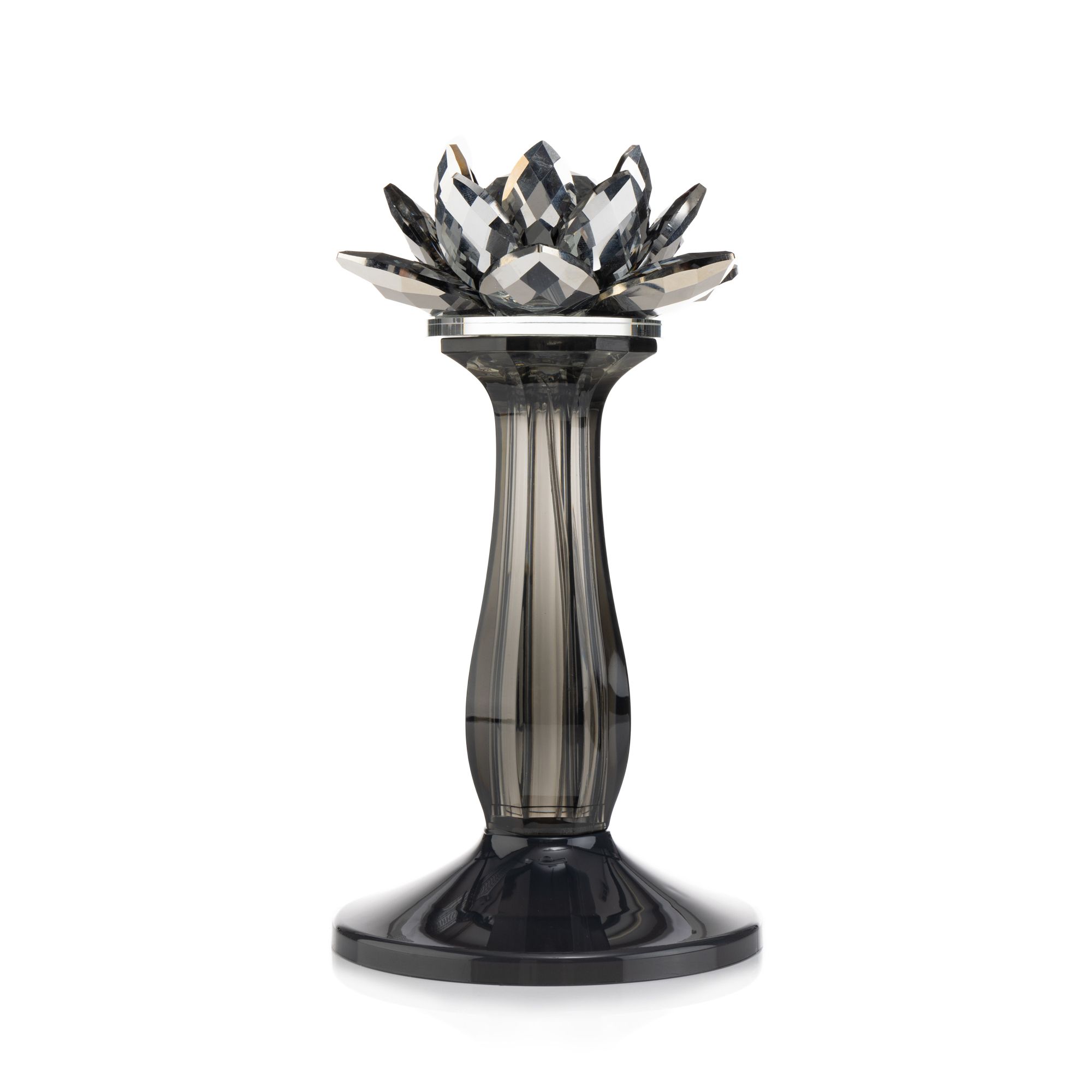 LUMIDA Casa LED-Lotusblüte Kristallglas-Optik 5h-Timerfunktion Farb- & Größenauswahl