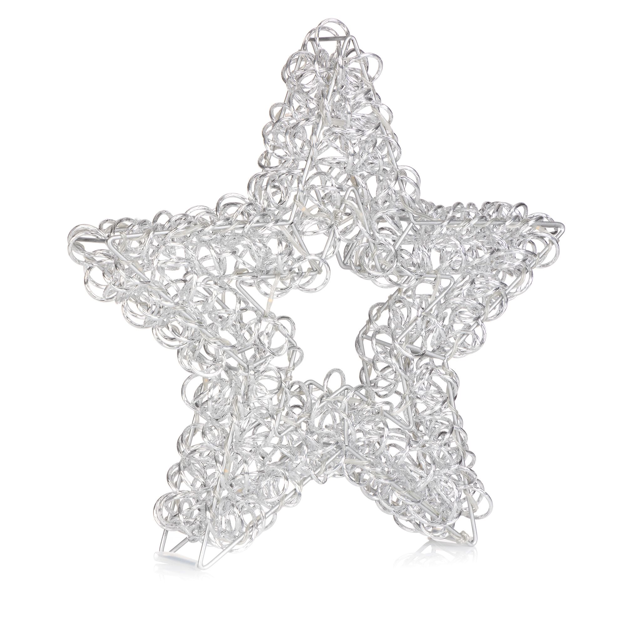 LUMIDA Xmas LED-Aluminiumstern 8 Funktionen 6h-Timerfunktion outdoorgeeignet