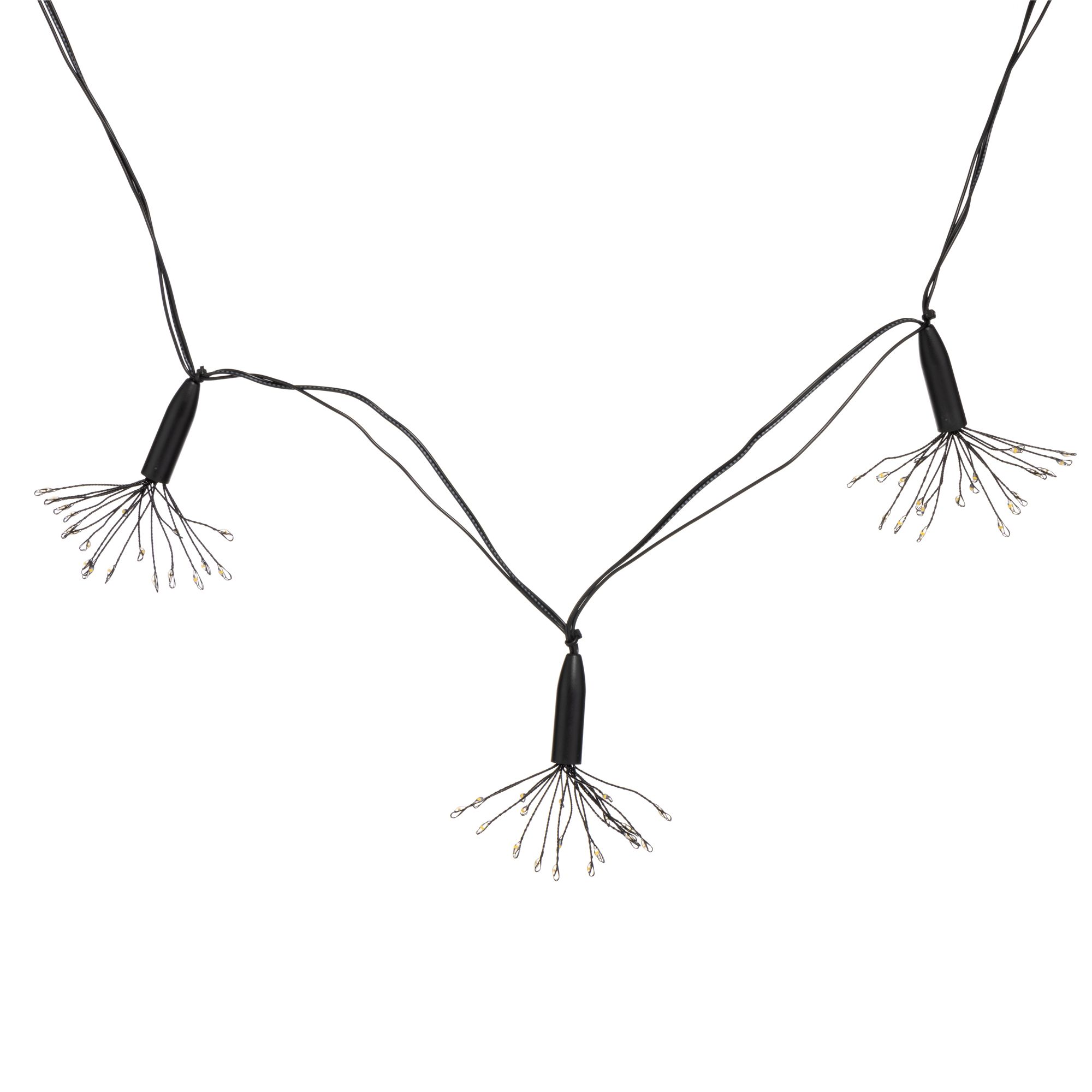 LUMIDA Xmas LED-Lichterkette Feuerwerks-Optik outdoorgeeignet L. 3,8m, 200 LEDs