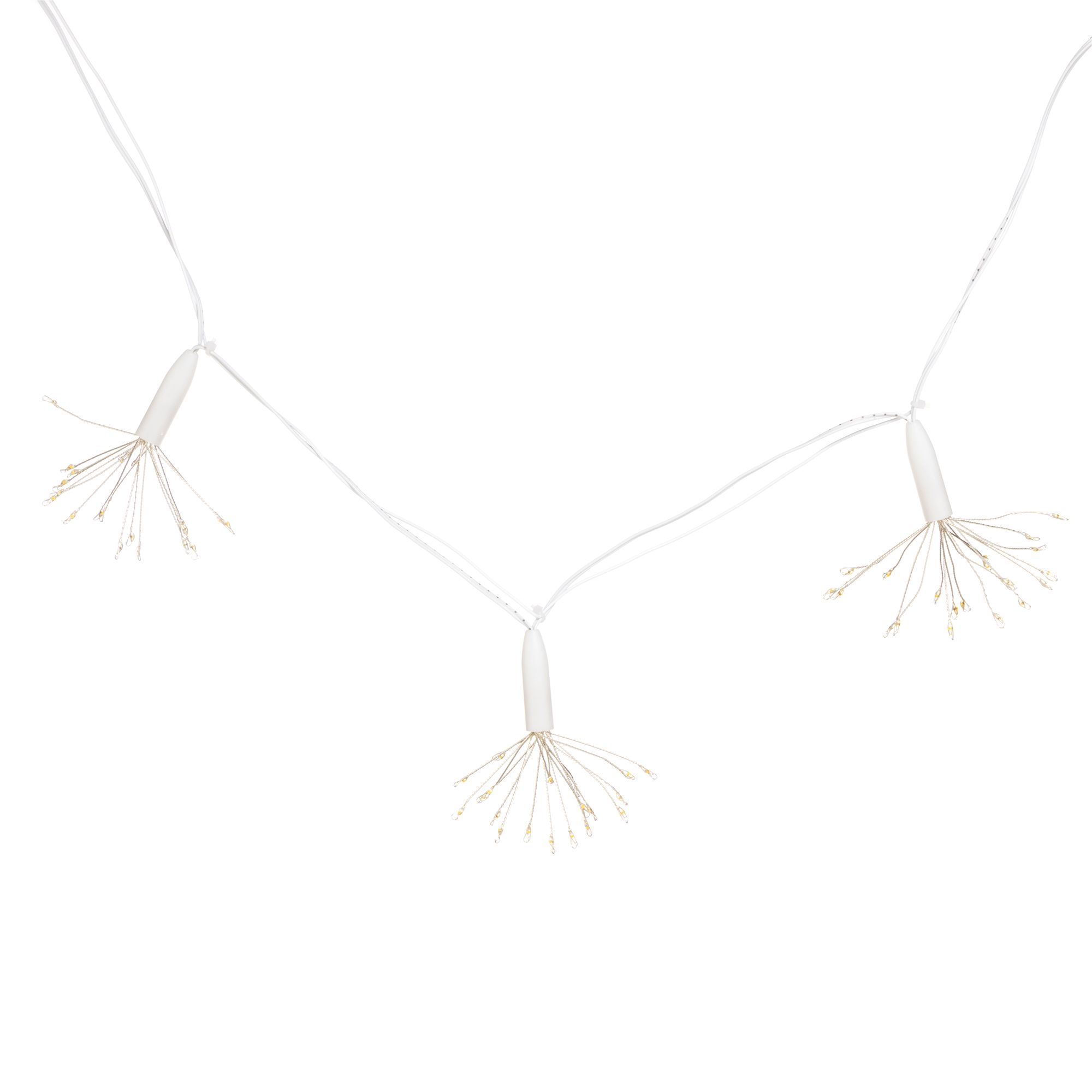 LUMIDA Xmas LED-Lichterkette Feuerwerks-Optik outdoorgeeignet L. 3,8m, 200 LEDs