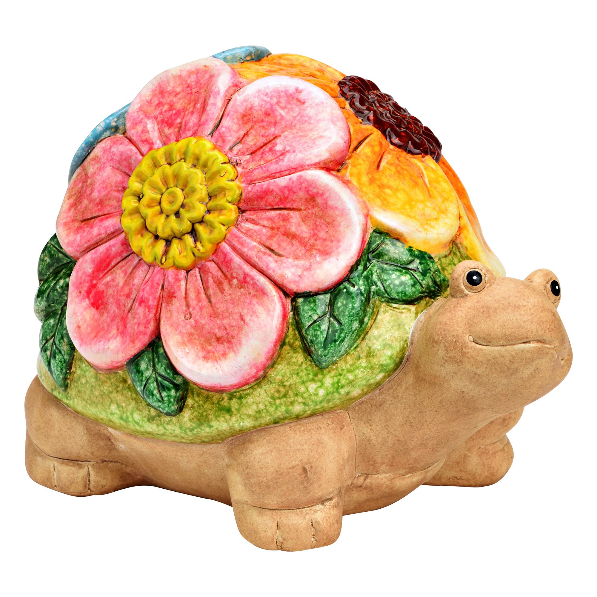 WURM Dekofigur Blumen Dekor aus Keramik Designauswahl