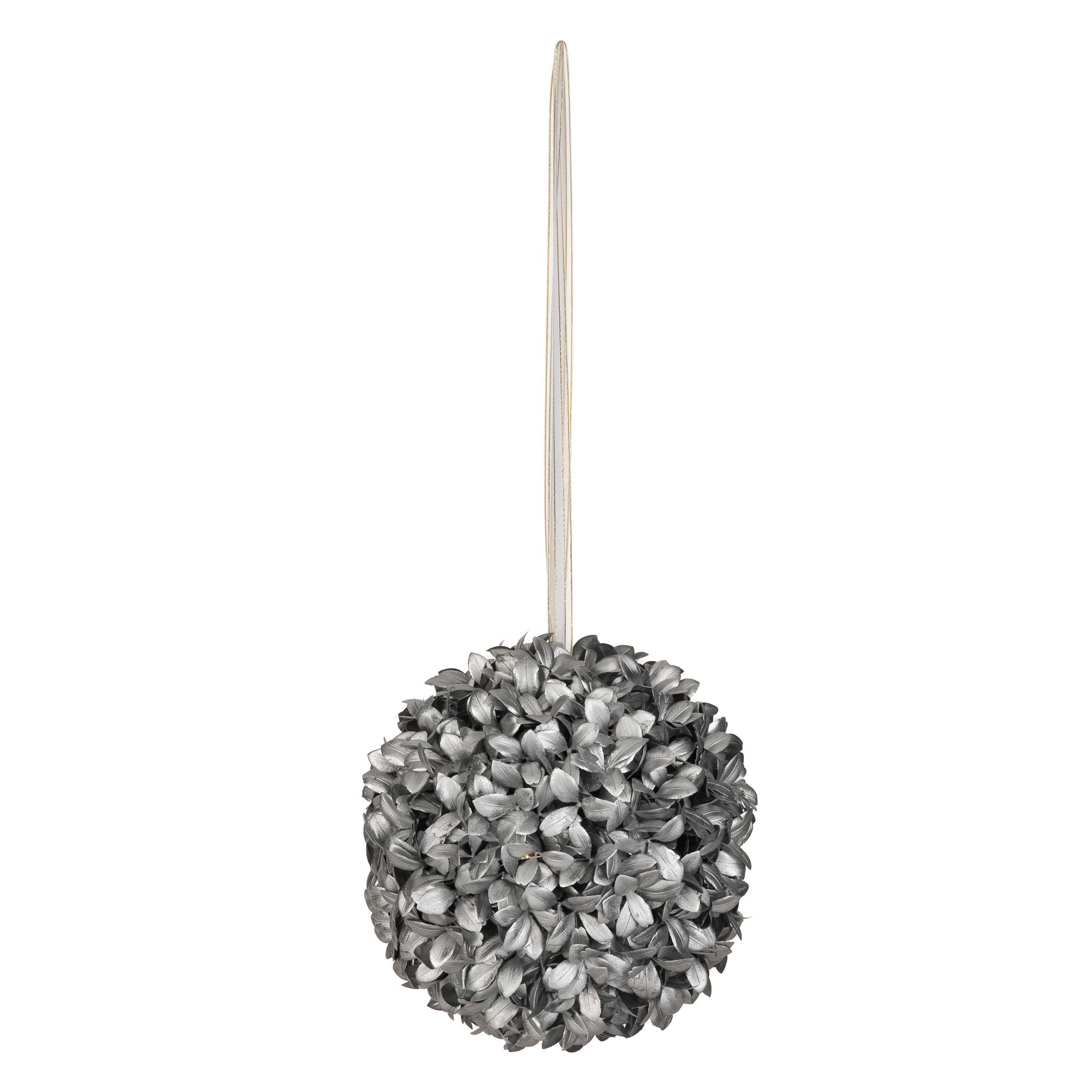 LUMIDA Flora künstl. Blütenball zum Hängen 10 warmweiße LEDs Ø 22cm