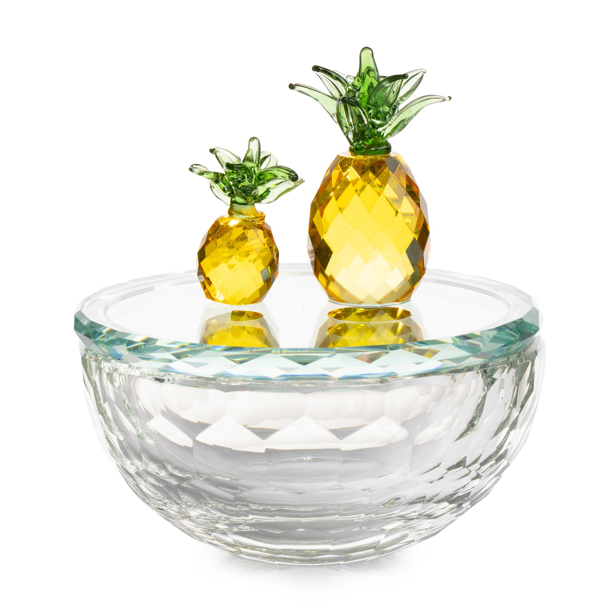 ABELLA Casa Deko-Schale Kristall-Optik lebensmittelecht Ø 12cm, Höhe 9cm