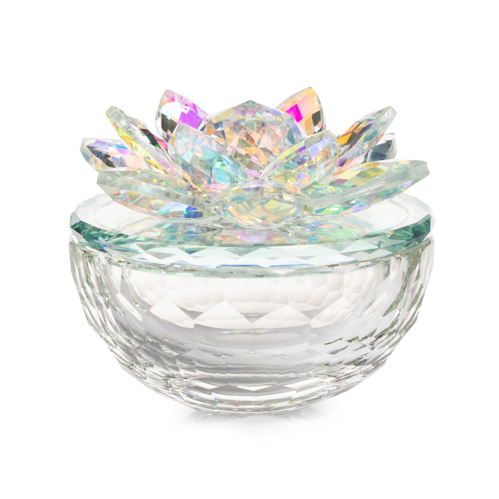 ABELLA Casa Deko-Schale Kristall-Optik lebensmittelecht Ø 12cm, Höhe 9cm