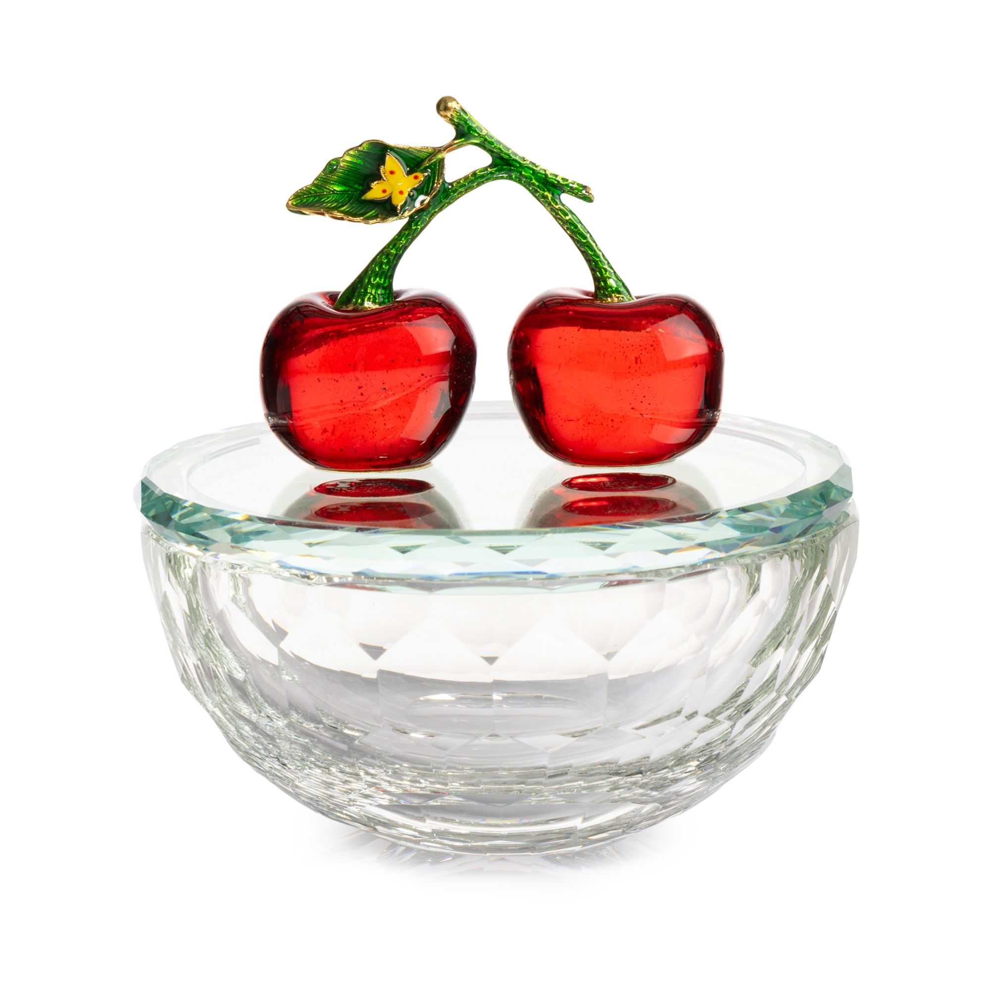 ABELLA Casa Deko-Schale Kristall-Optik lebensmittelecht Ø 12cm, Höhe 9cm