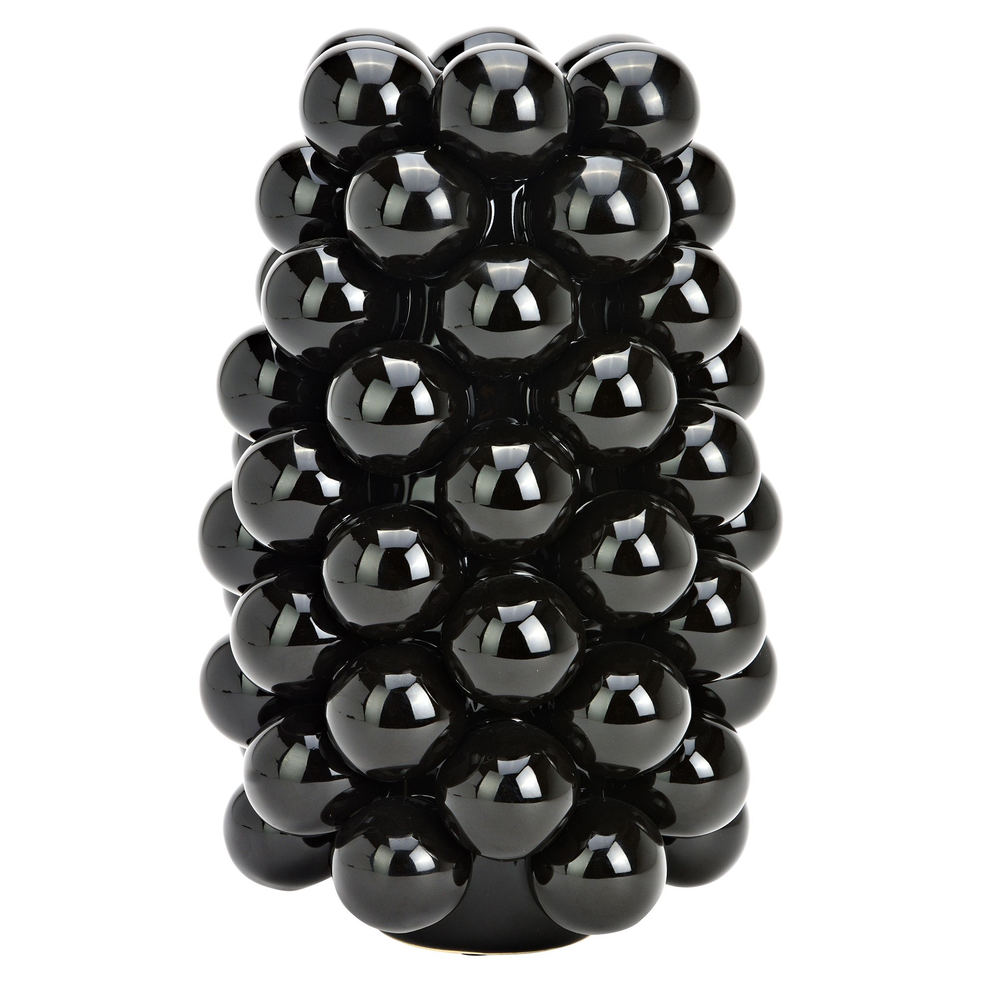 PUR FLEUR Kunstblumen-Vase Bubble-Design Porzellan versch. Größen/Farben