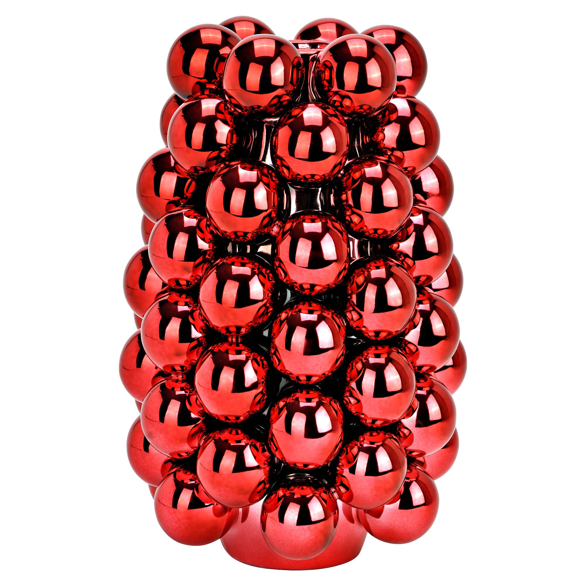 PUR FLEUR Kunstblumen-Vase Bubble-Design Porzellan versch. Größen/Farben